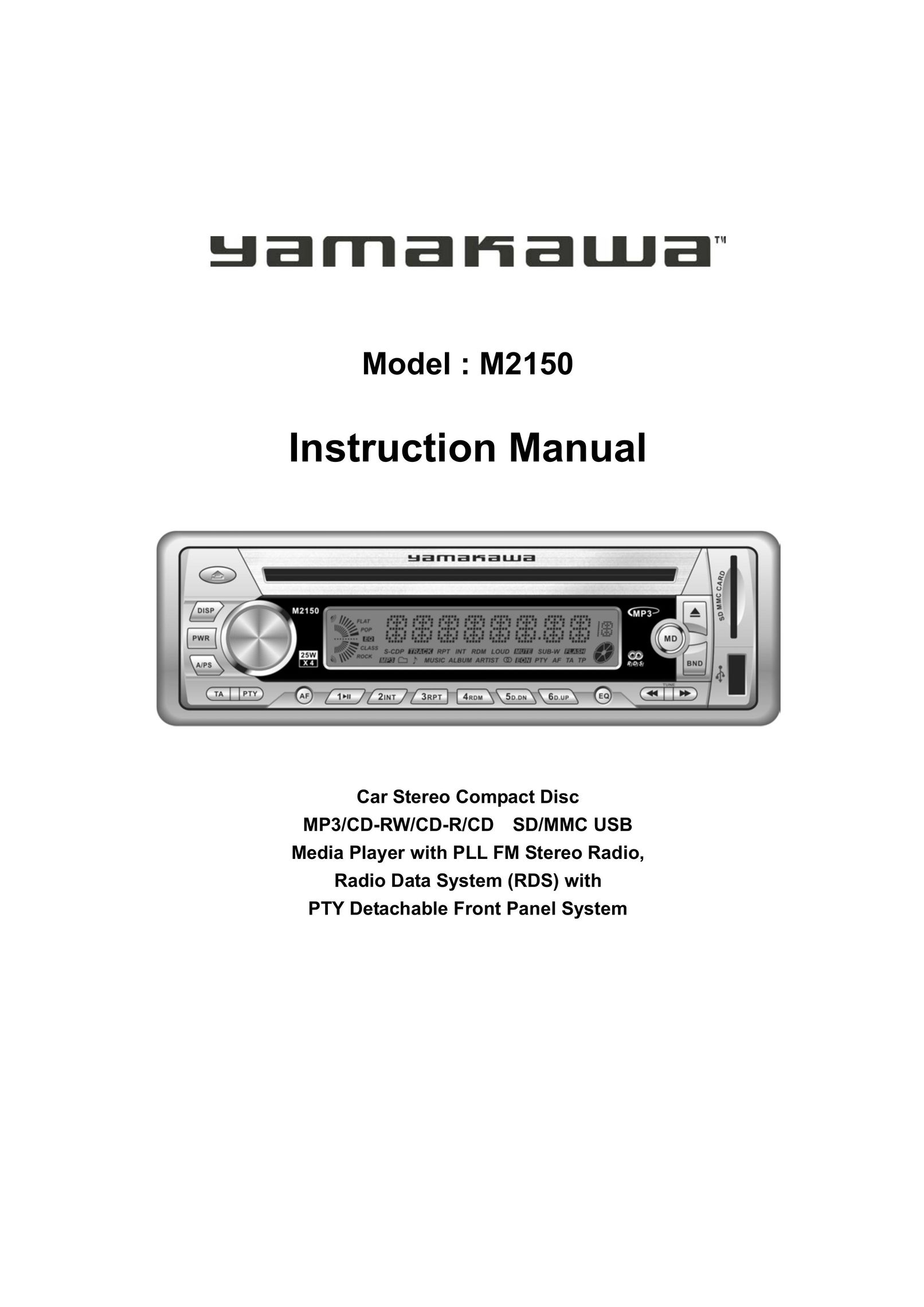 Yamakawa M2150 Car Stereo System User Manual