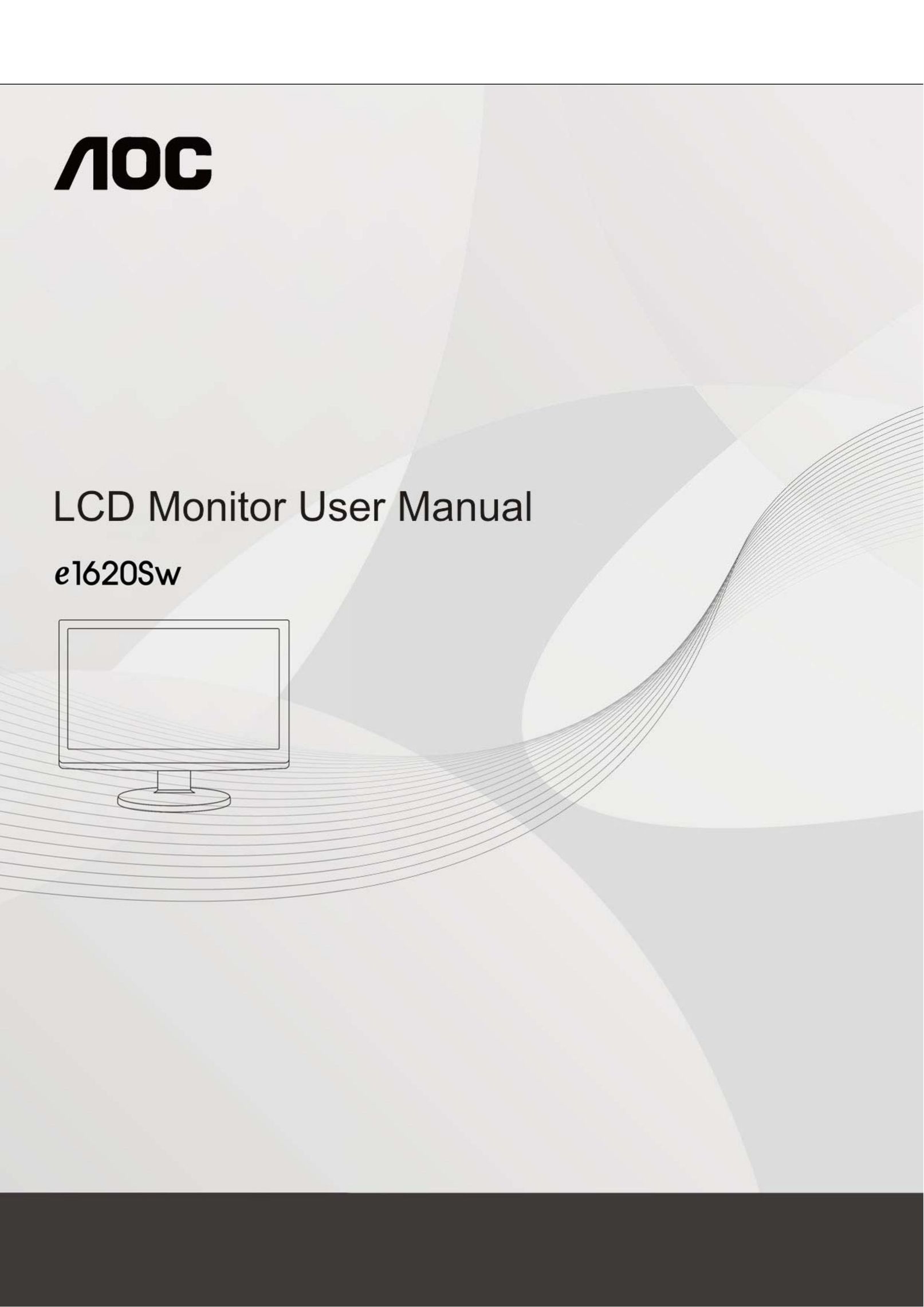 AOC e1620Sw Car Video System User Manual