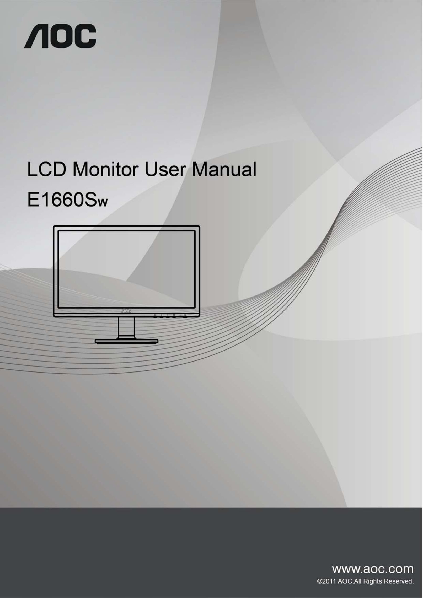 AOC E1660Sw Car Video System User Manual
