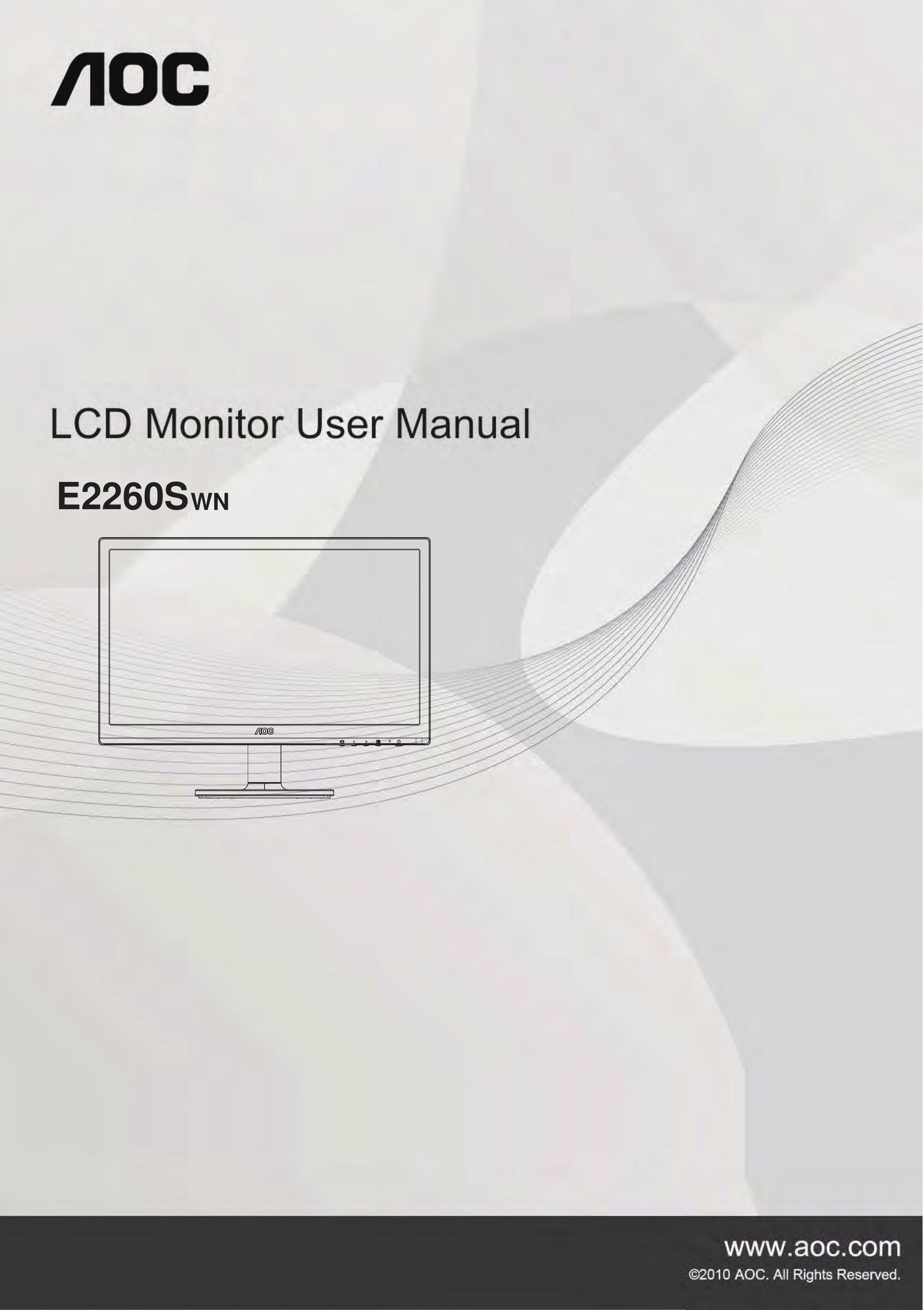 AOC E2260SWN Car Video System User Manual