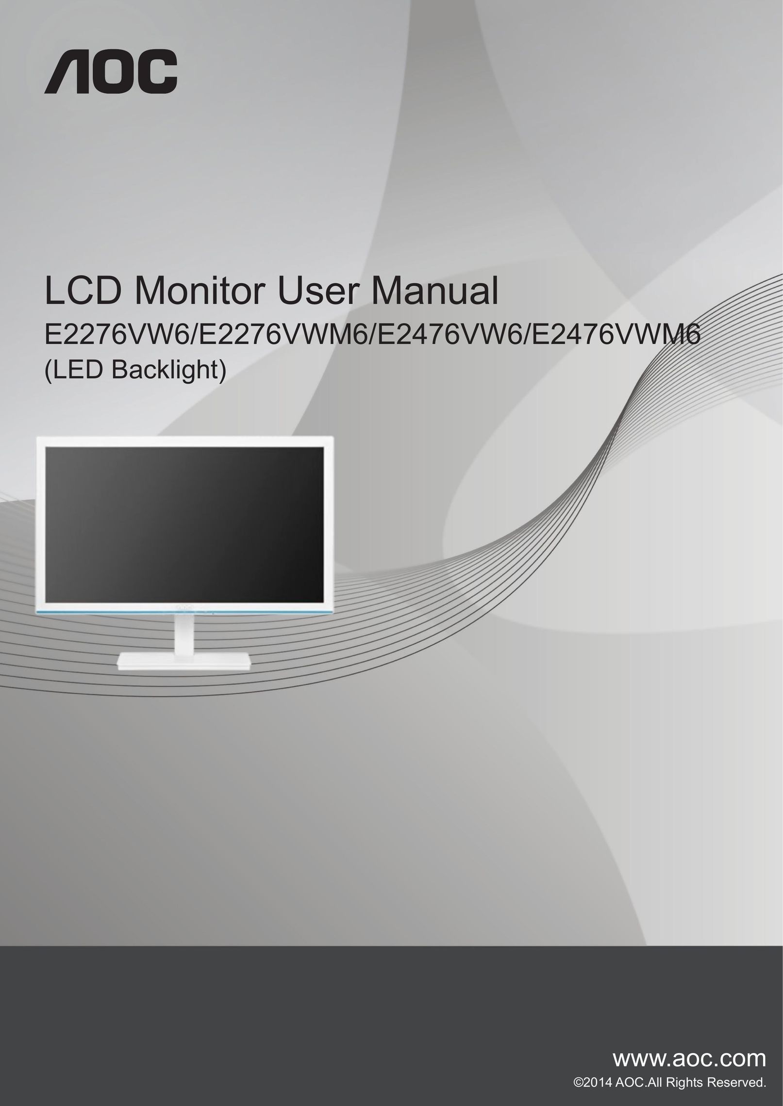 AOC E2276VW6 Car Video System User Manual