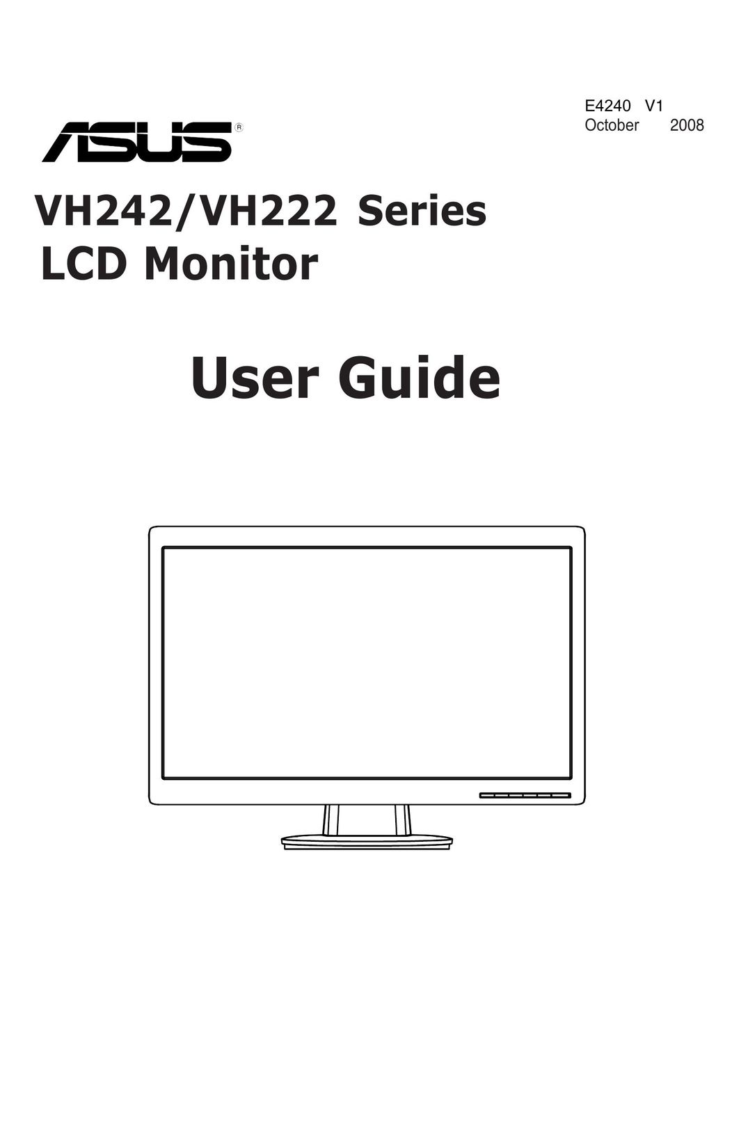 Asus VH242 Car Video System User Manual