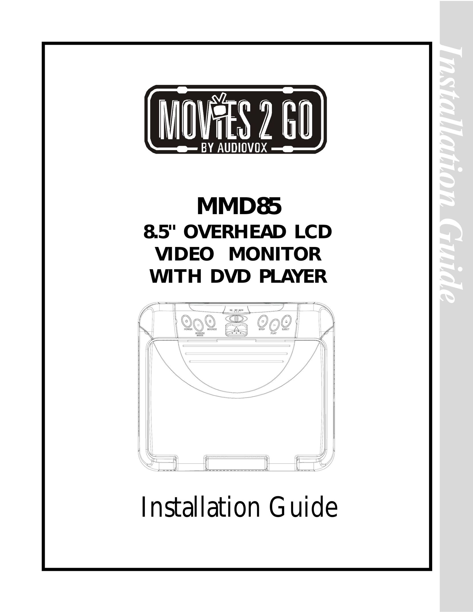 AT&T MMD85 Car Video System User Manual