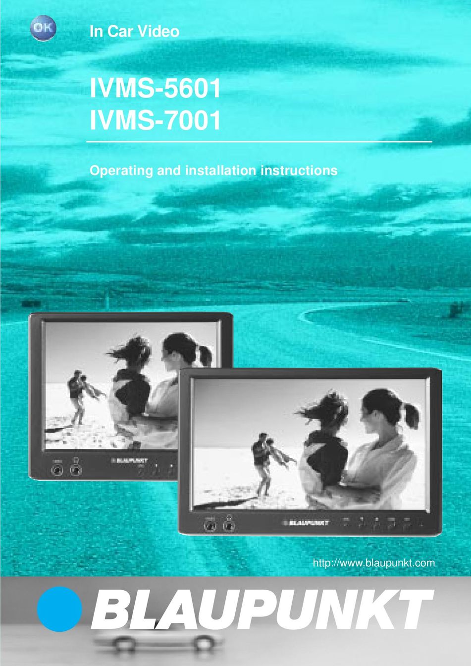 Blaupunkt IVMS-5601 Car Video System User Manual