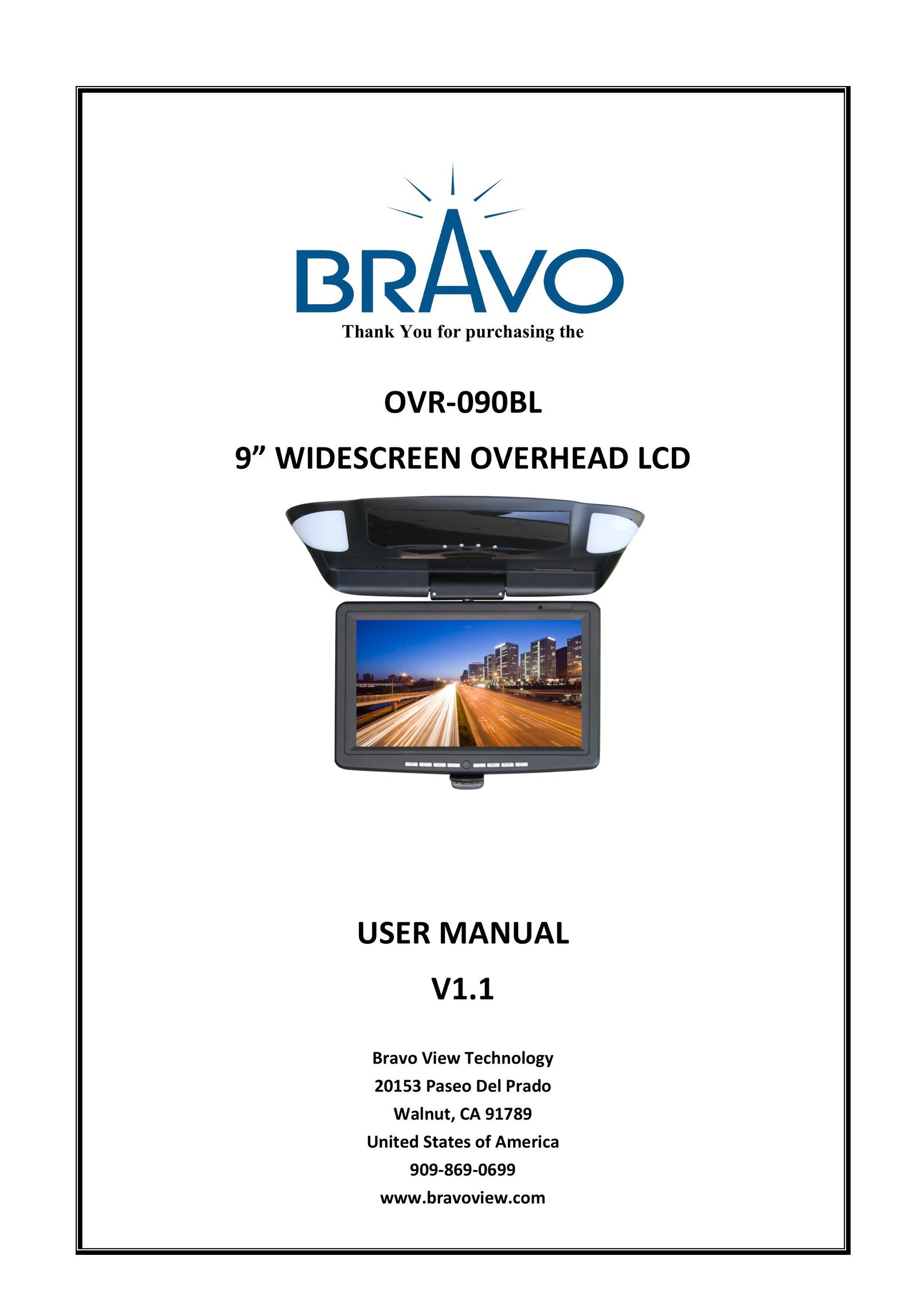Bravo View OVR-090BL Car Video System User Manual