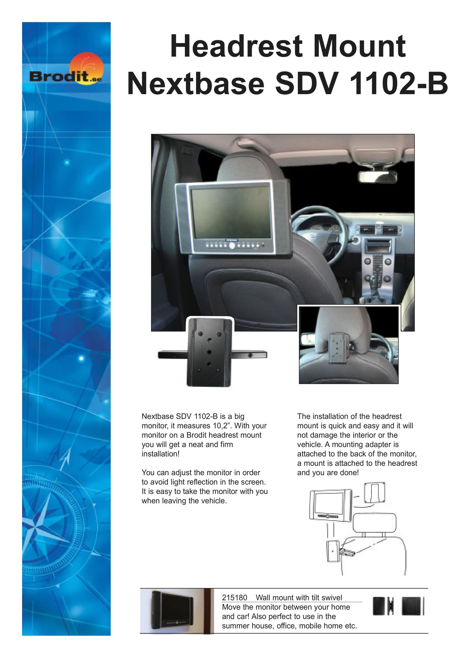 Brodit SDV 1102-B Car Video System User Manual