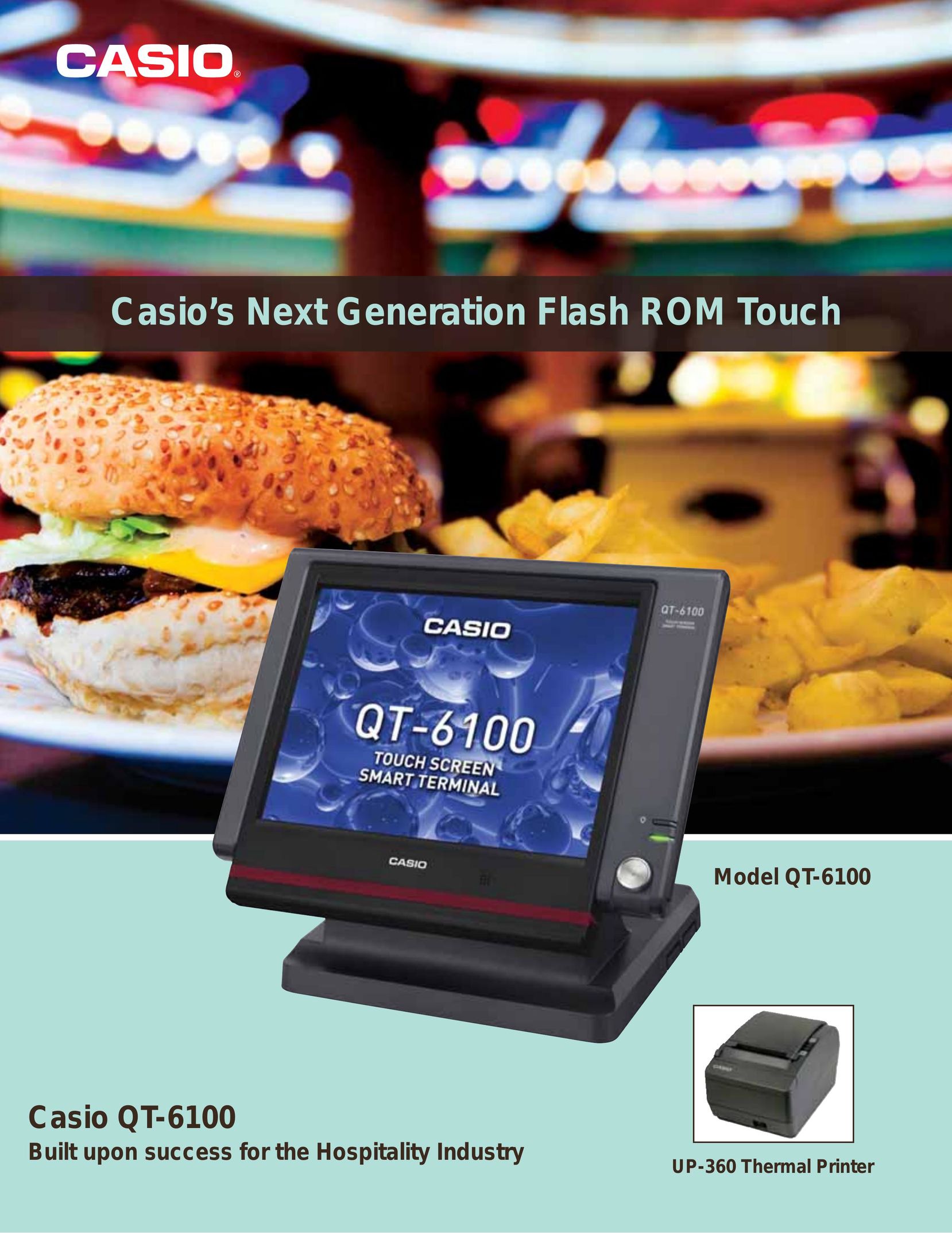 Casio QT-6100 Car Video System User Manual