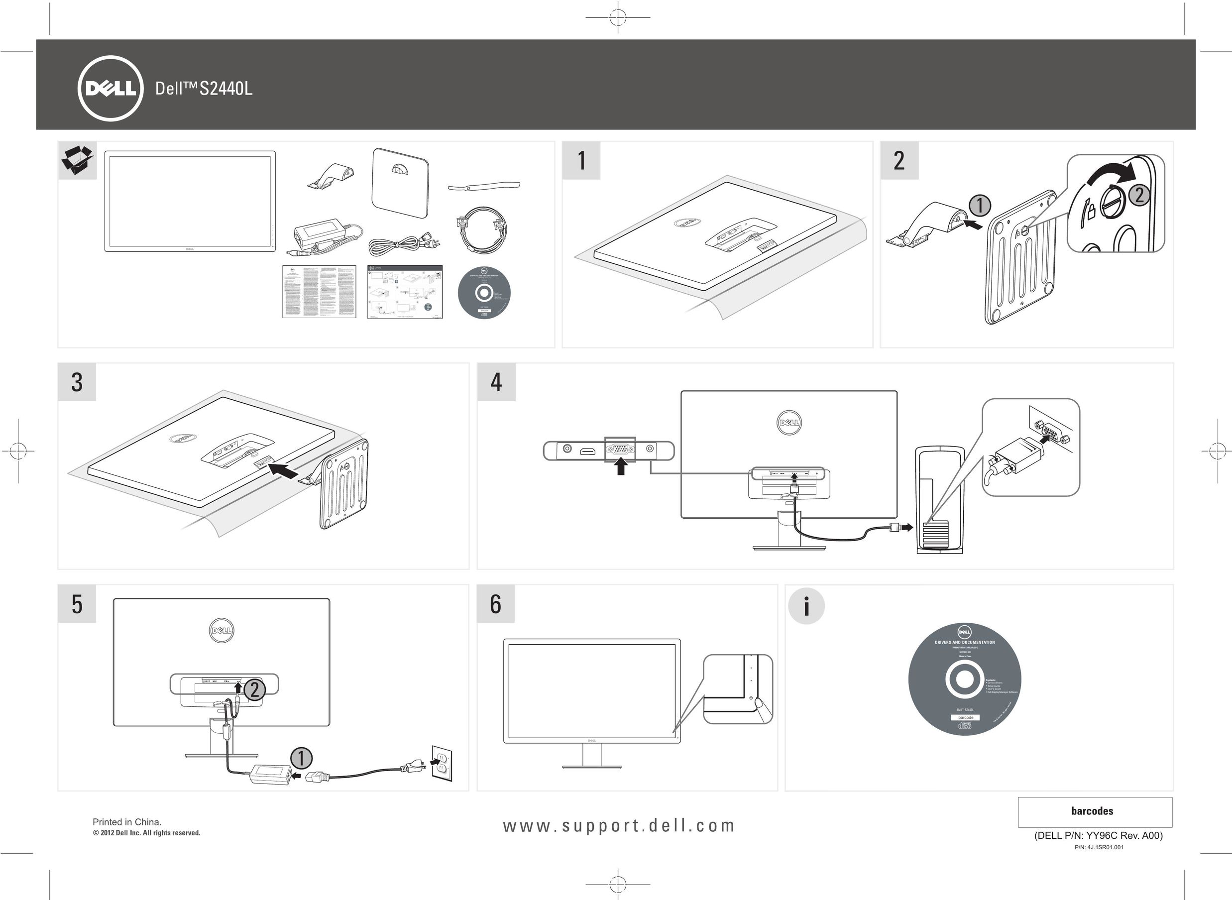 Dell S2440L Car Video System User Manual