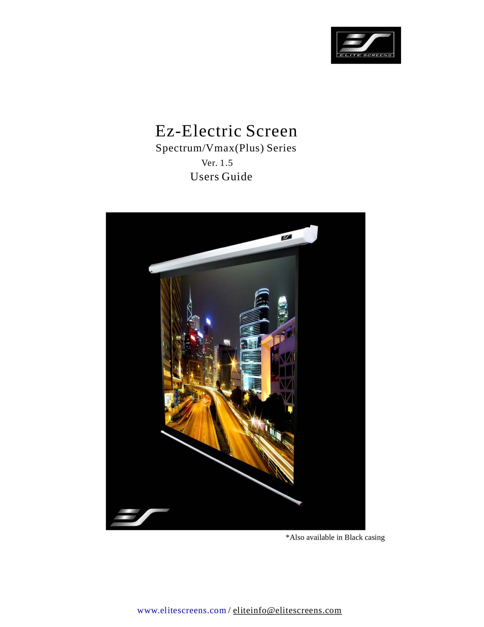 Elite Screens VMAX (PLUS) SERIES Car Video System User Manual