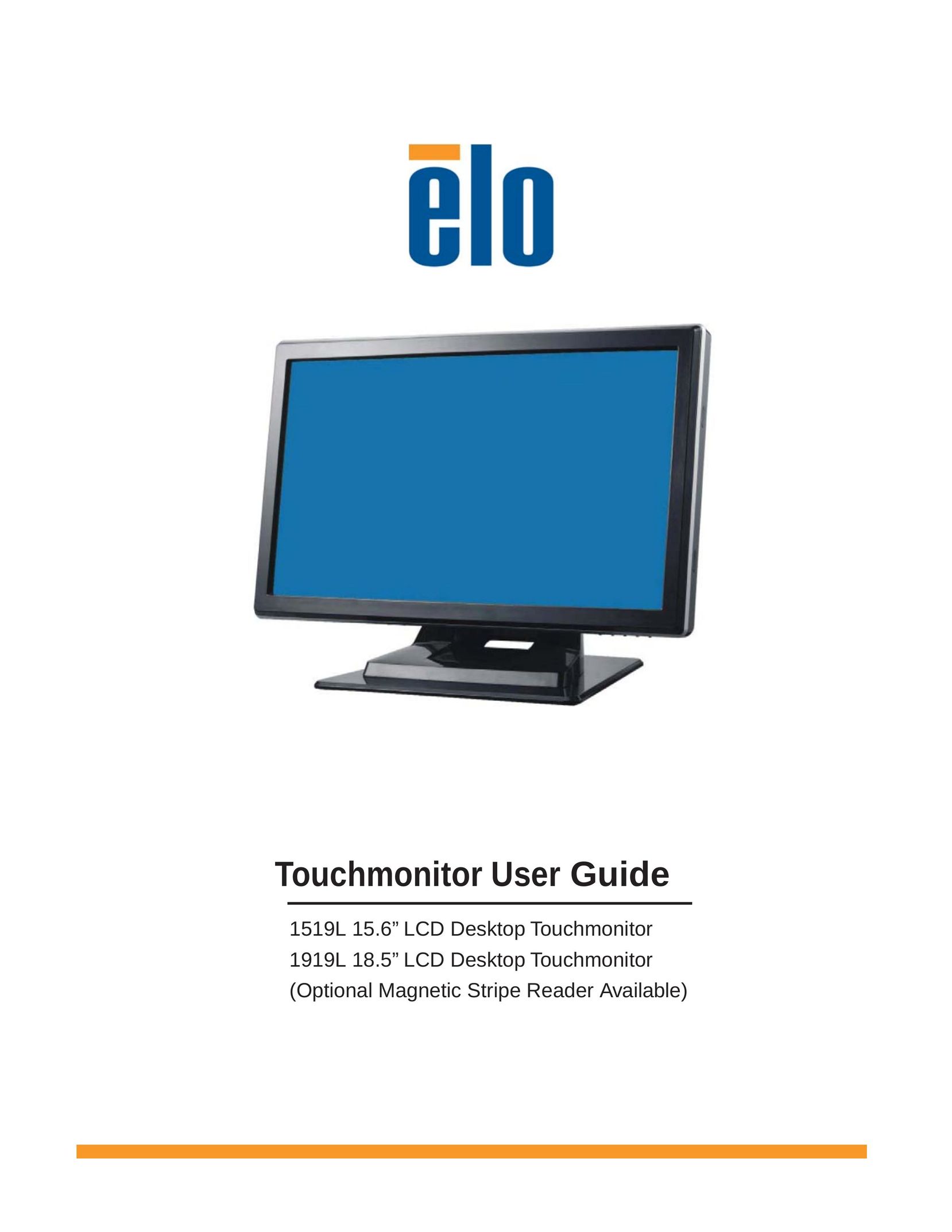 Elo TouchSystems 1919L Car Video System User Manual