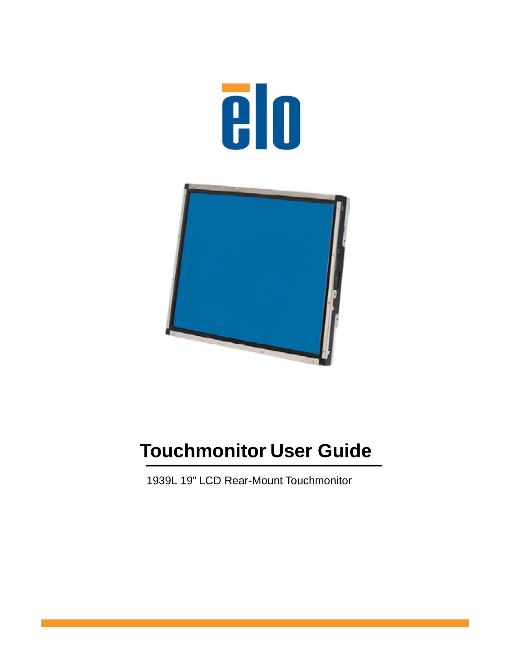 Elo TouchSystems 1939L Car Video System User Manual