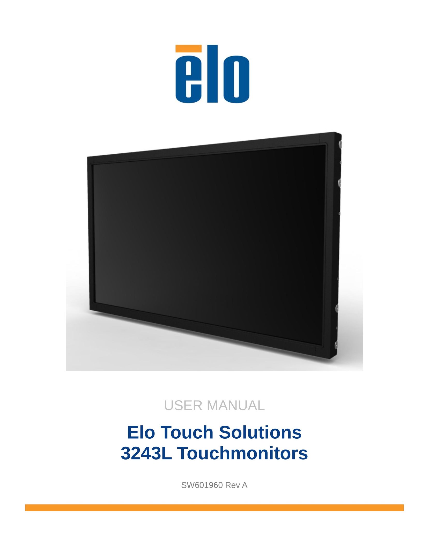 Elo TouchSystems 3243L Car Video System User Manual