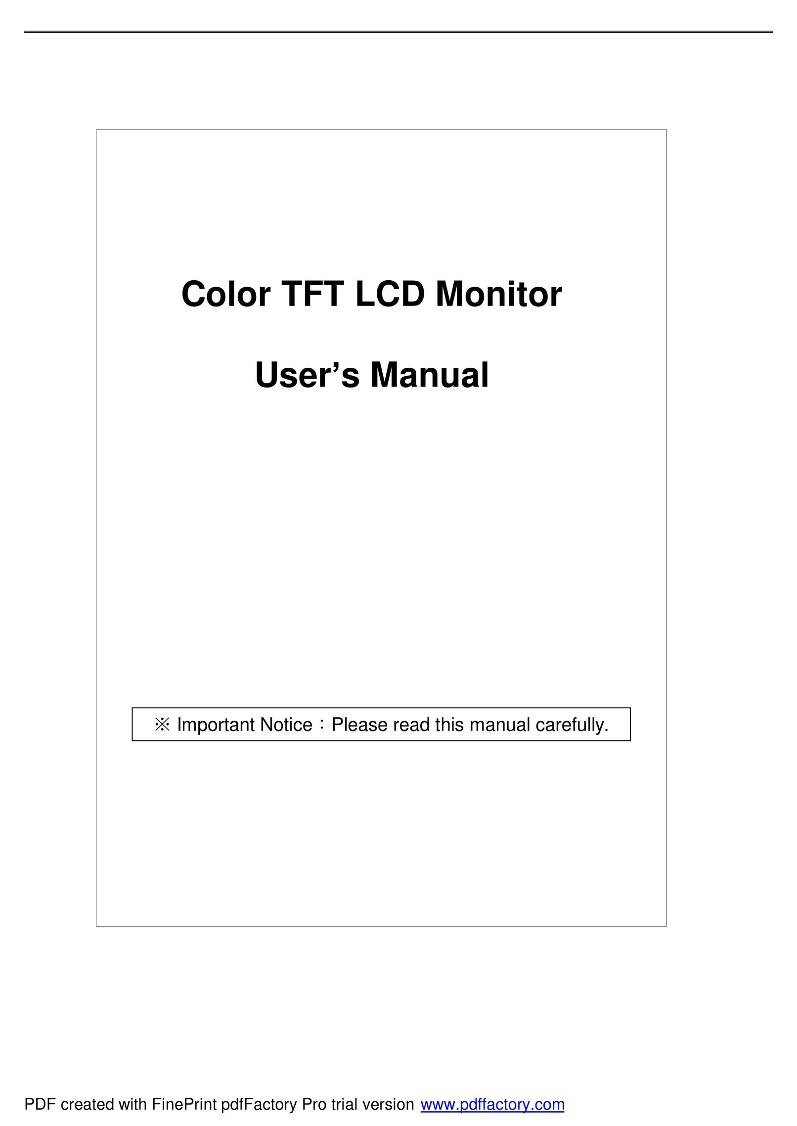Emprex LM1541 Car Video System User Manual