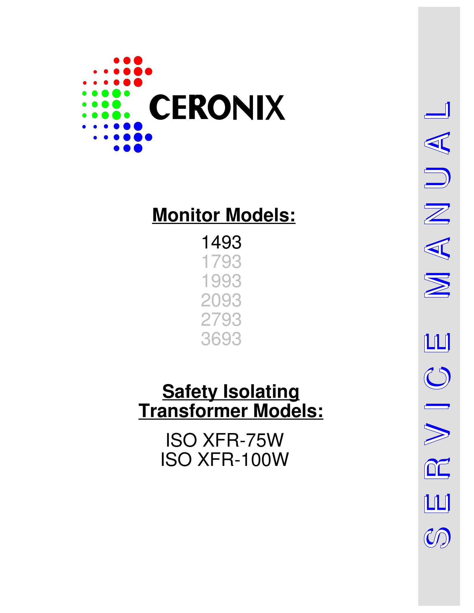Genius ISO XFR-100W Car Video System User Manual