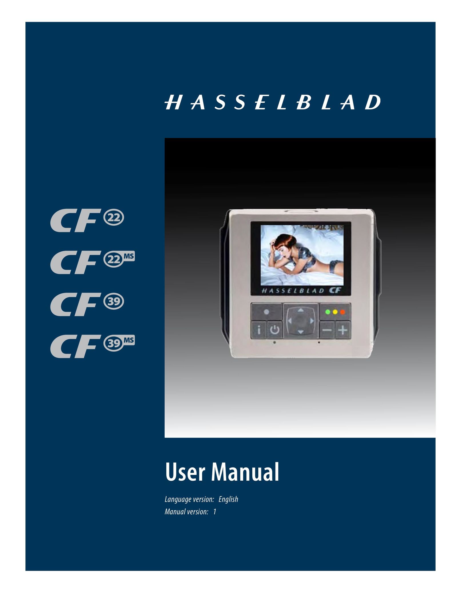 Hasselblad CF22 CF39 Car Video System User Manual