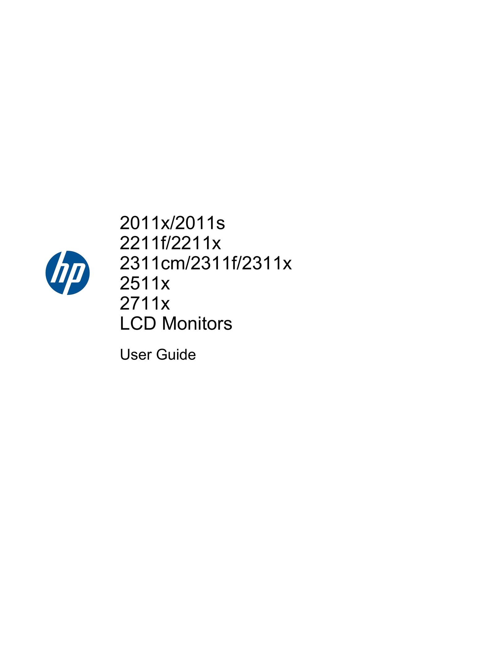 HP (Hewlett-Packard) 2011x/2011s Car Video System User Manual