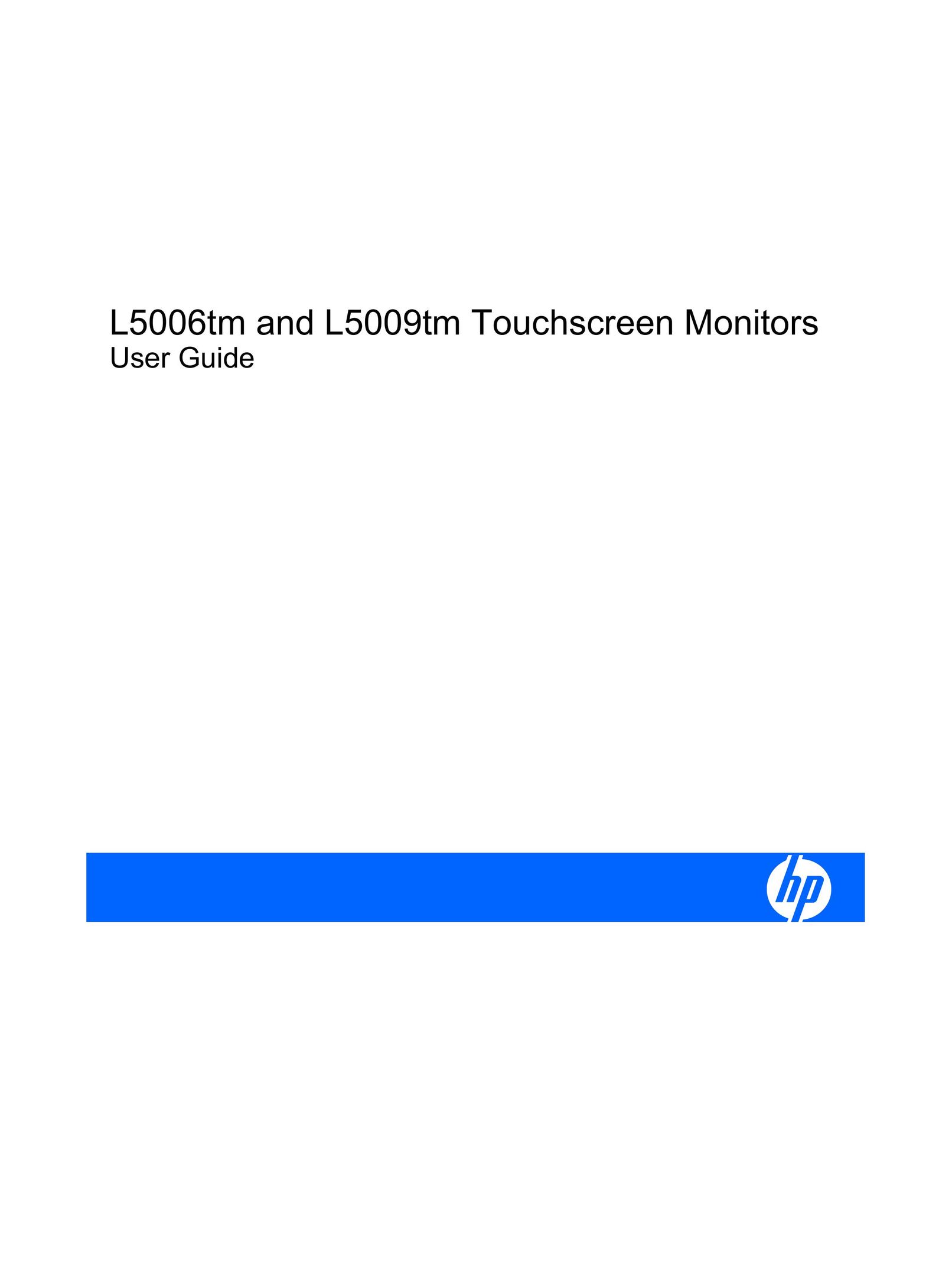 HP (Hewlett-Packard) L5006TM Car Video System User Manual