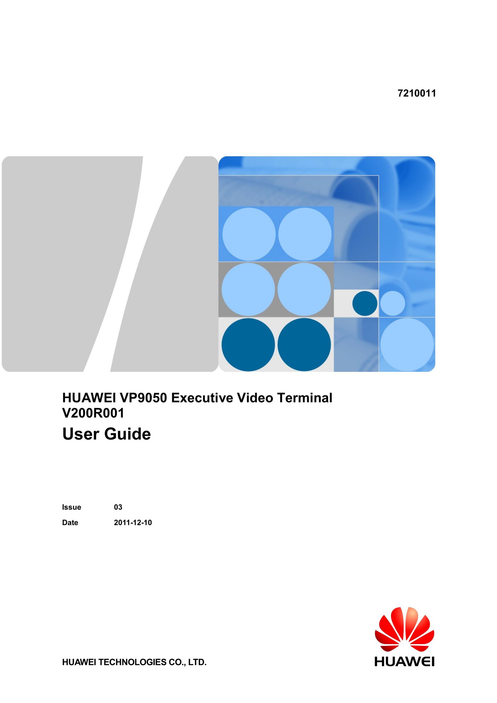 Huawei VP9050 Car Video System User Manual