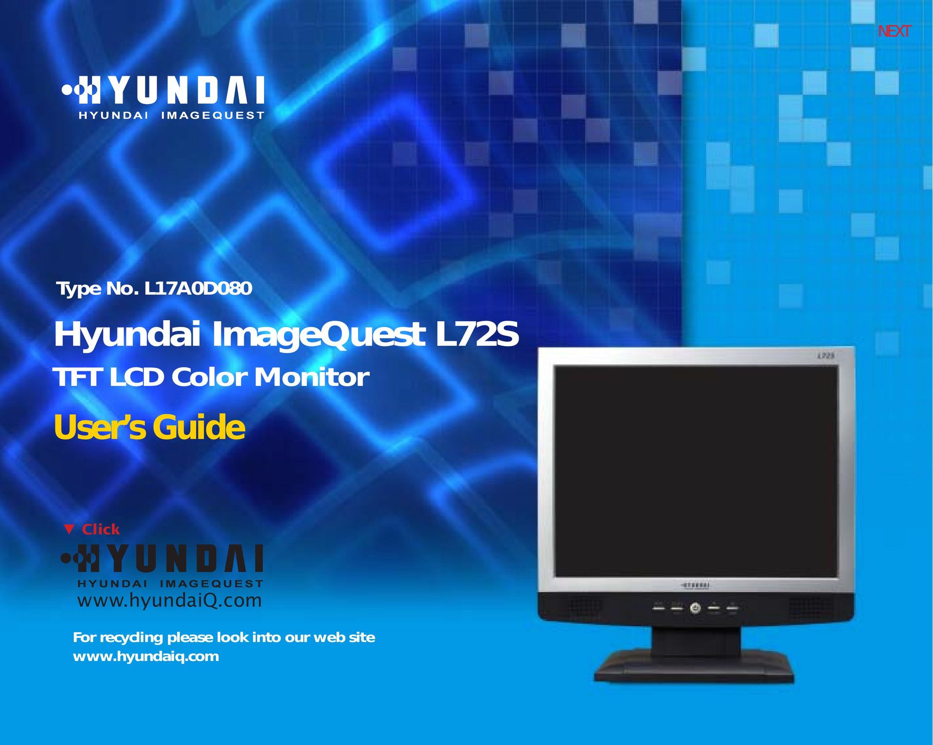 Hyundai IT L72S Car Video System User Manual