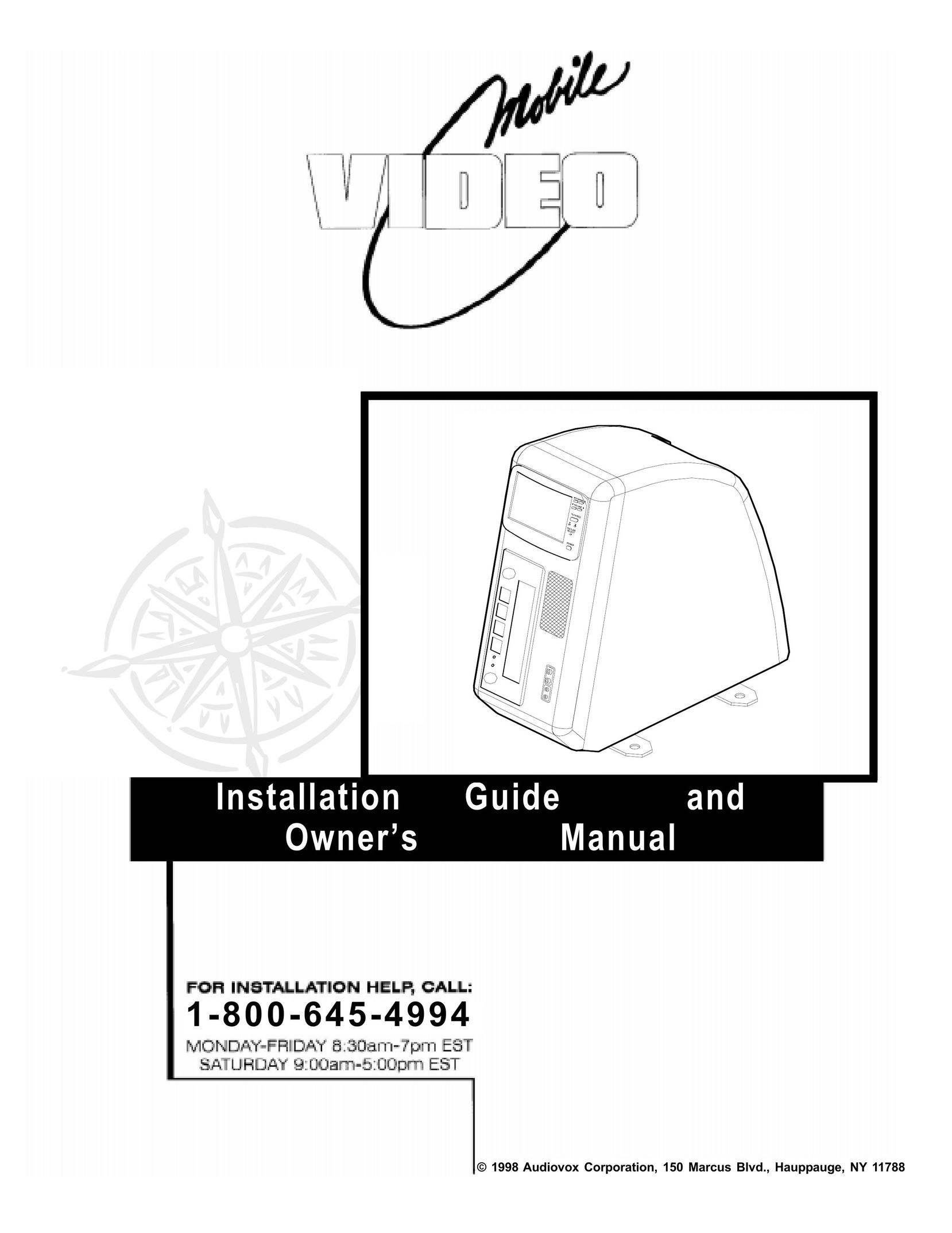 Intec AVT-597 Car Video System User Manual