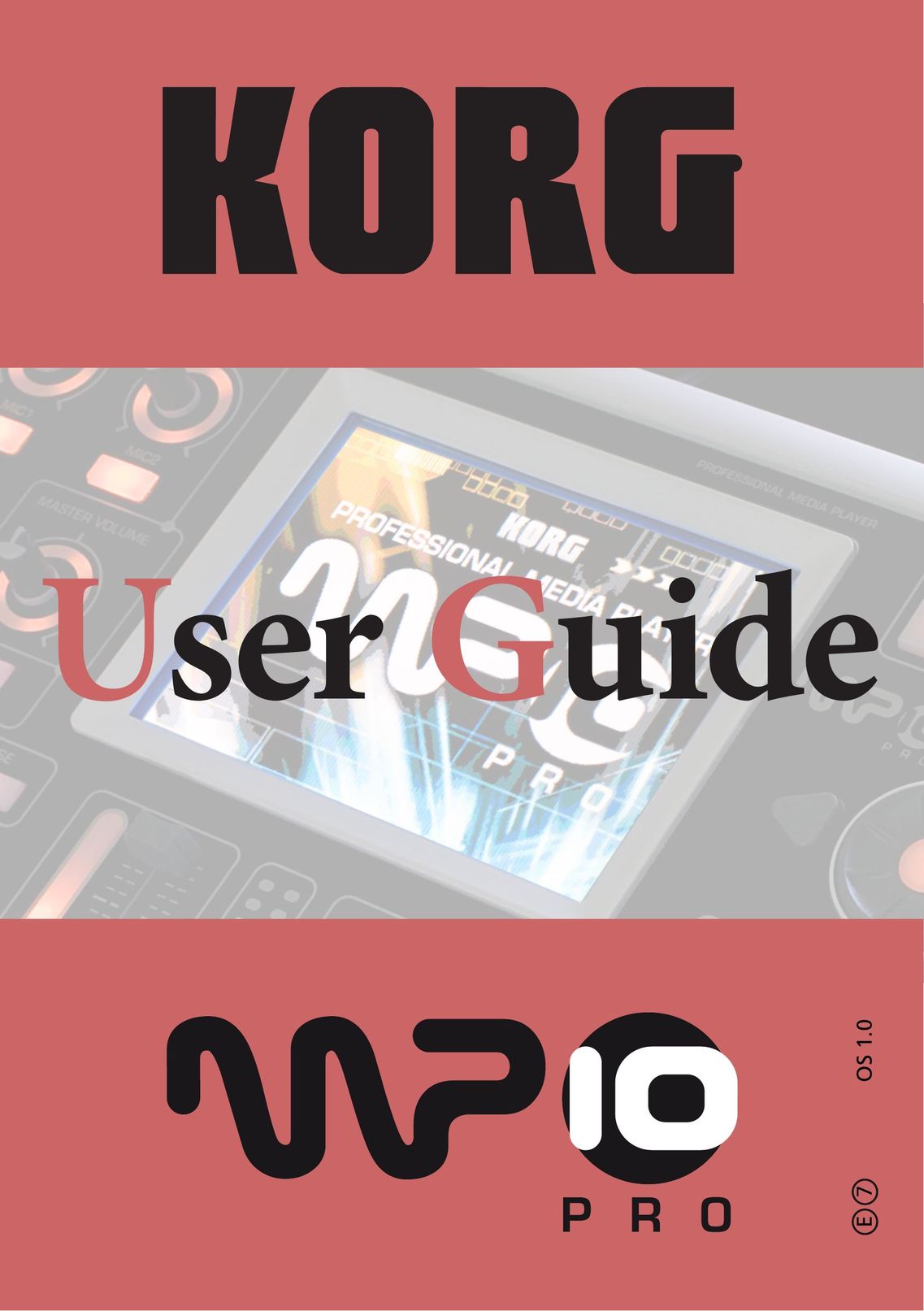 Korg MP-10 PRO Car Video System User Manual