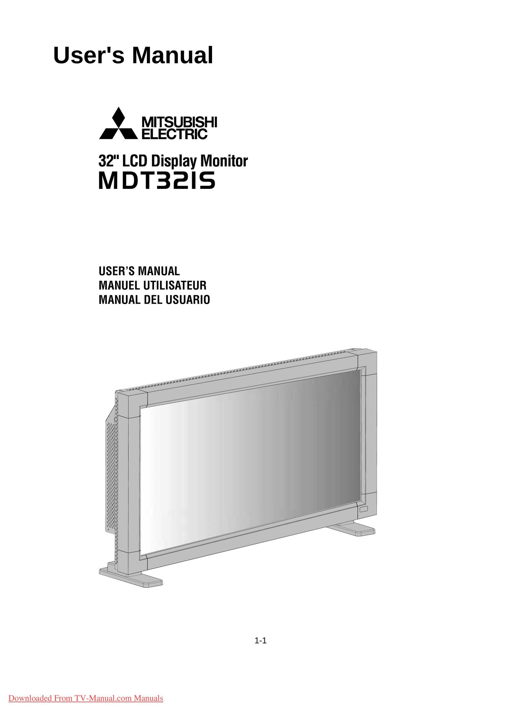 Mitsubishi Electronics MDT3215 Car Video System User Manual