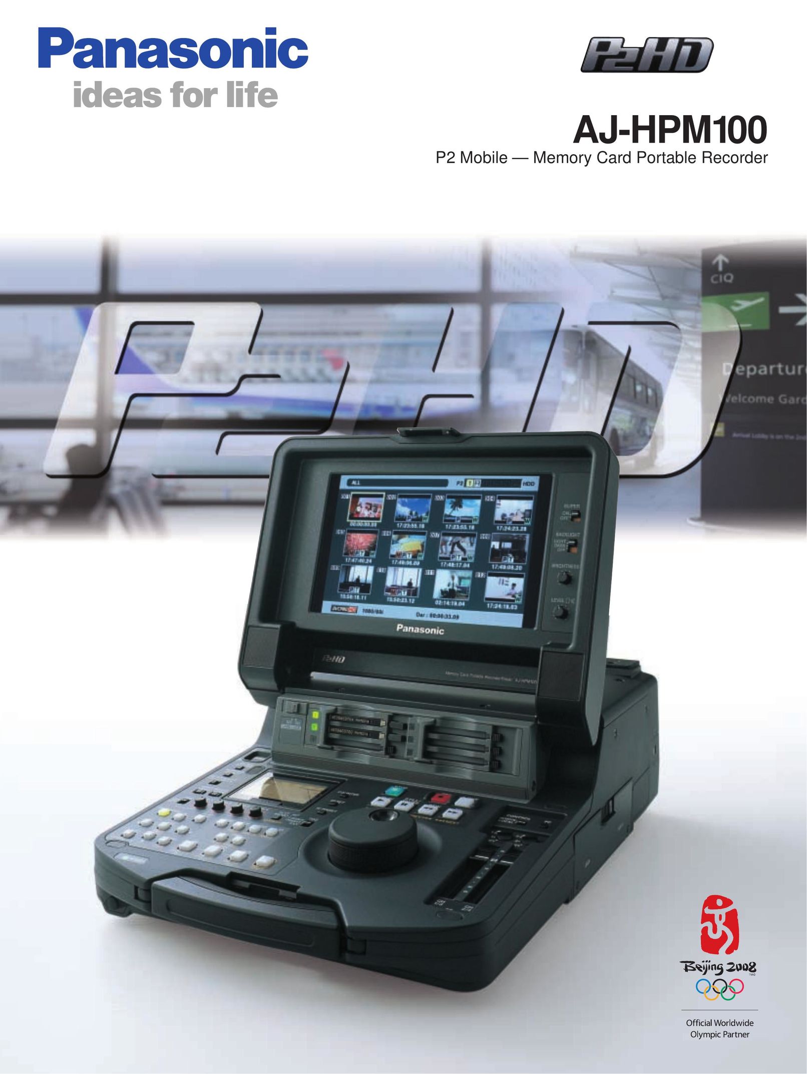 Panasonic AJ-HPM100E Car Video System User Manual