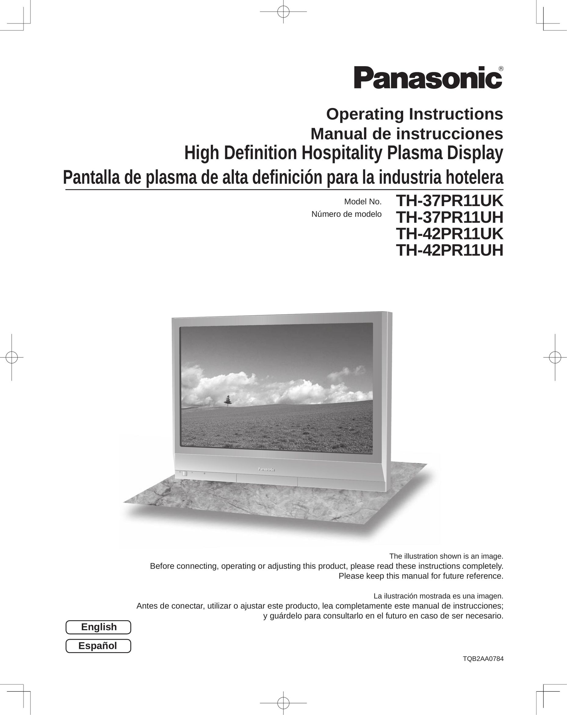 Panasonic TH37PR11UK Car Video System User Manual