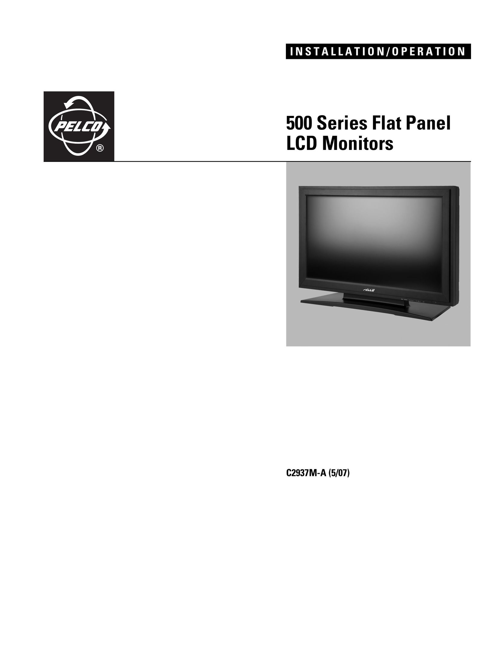 Pelco 500 Series Car Video System User Manual