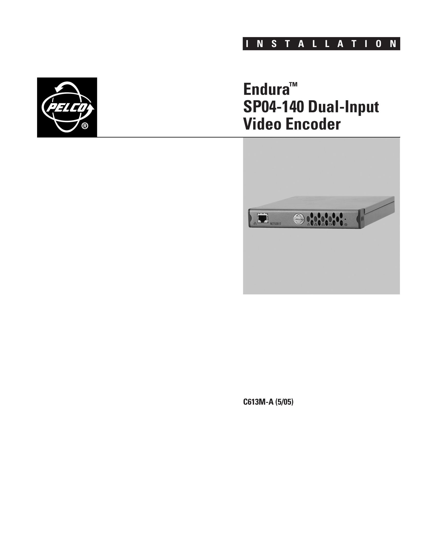 Pelco C613M-A (5/05) Car Video System User Manual