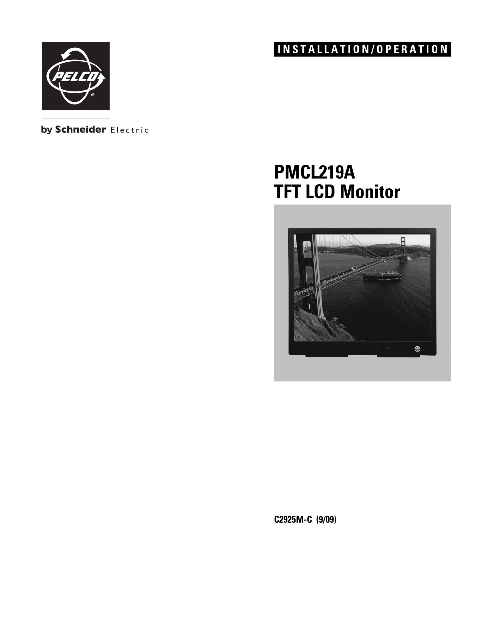 Pelco PMCL219A Car Video System User Manual