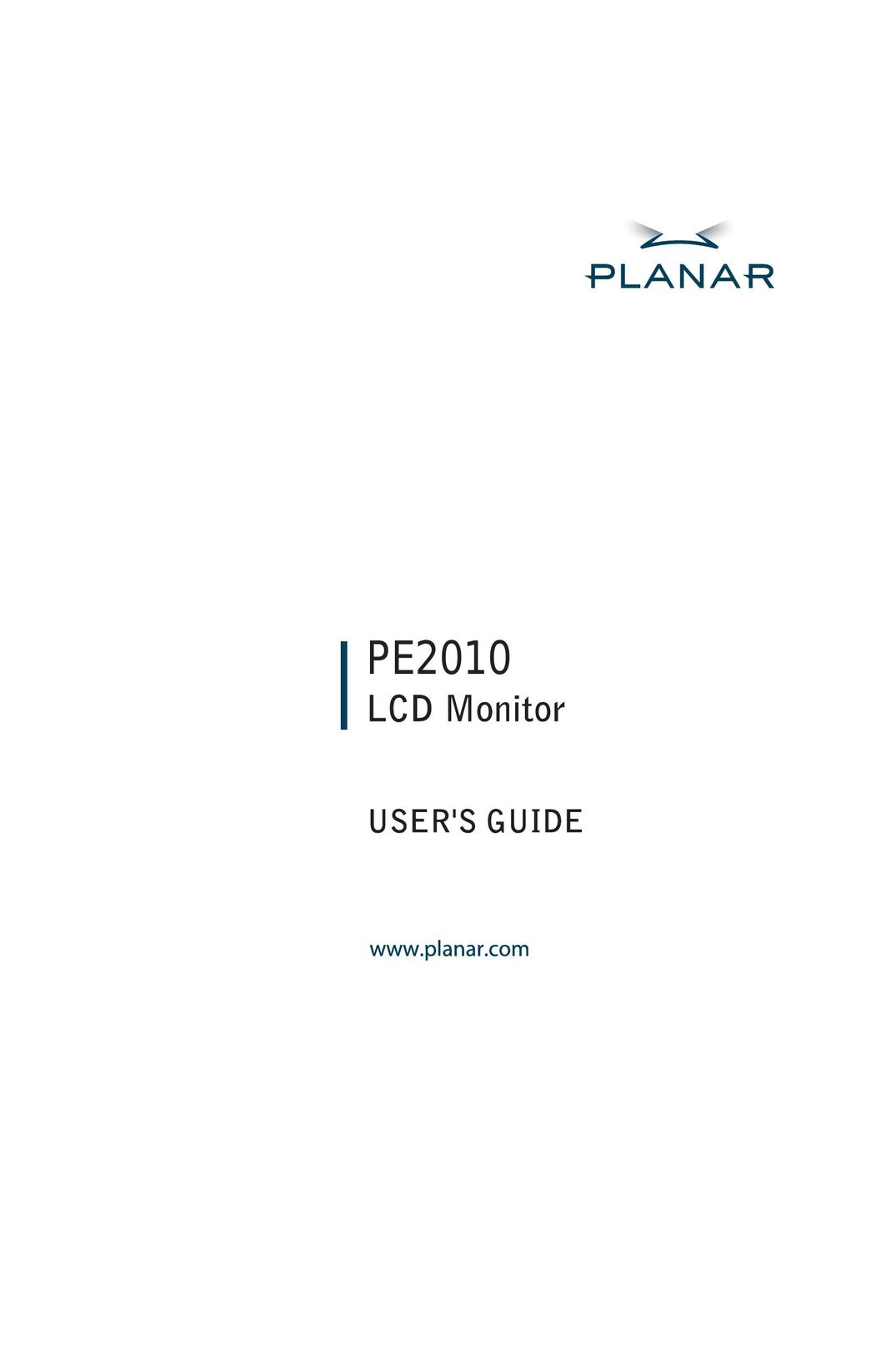 Planar PE2010 Car Video System User Manual