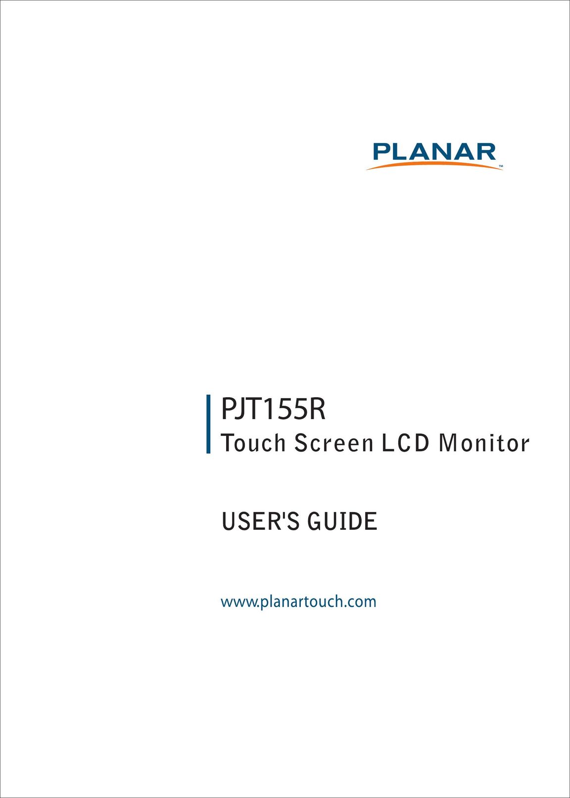 Planar pjt155r Car Video System User Manual