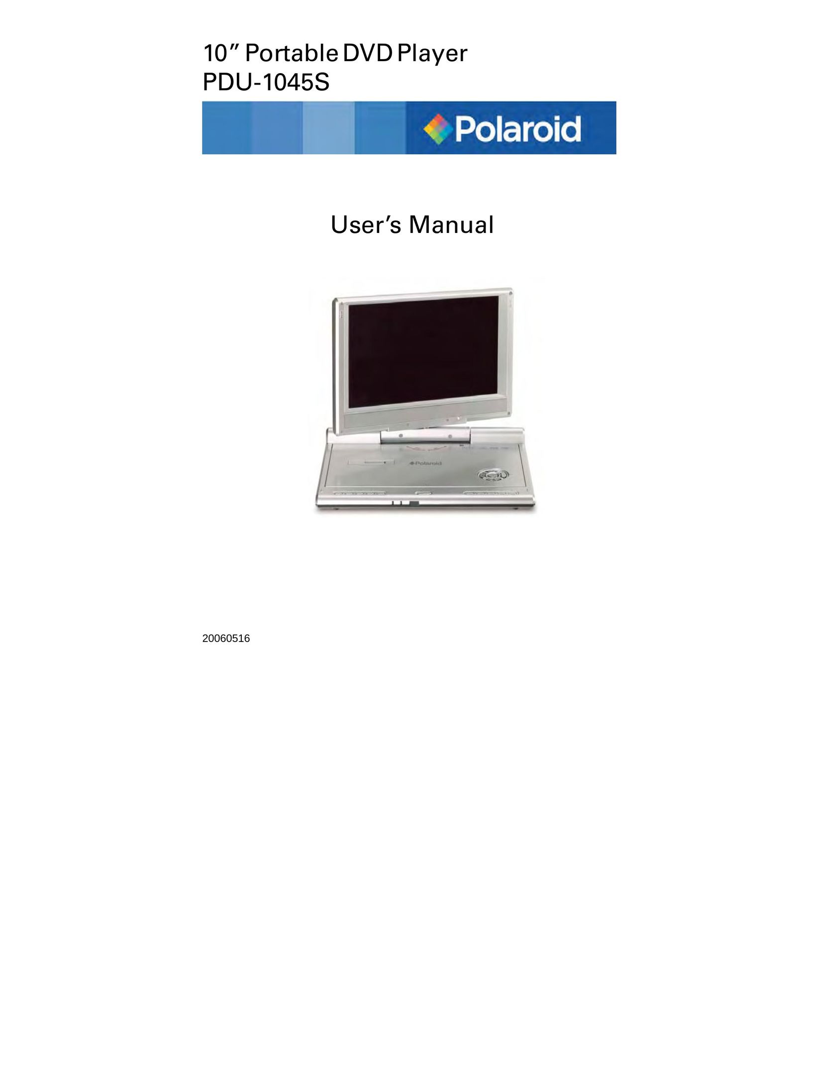 Polaroid PDU-1045S Car Video System User Manual