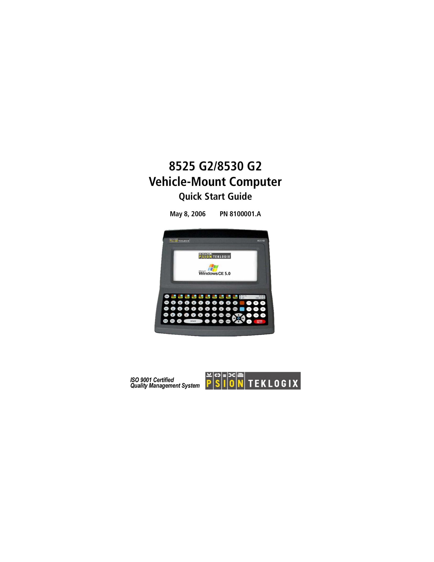 Psion Teklogix 8530 G2 Car Video System User Manual
