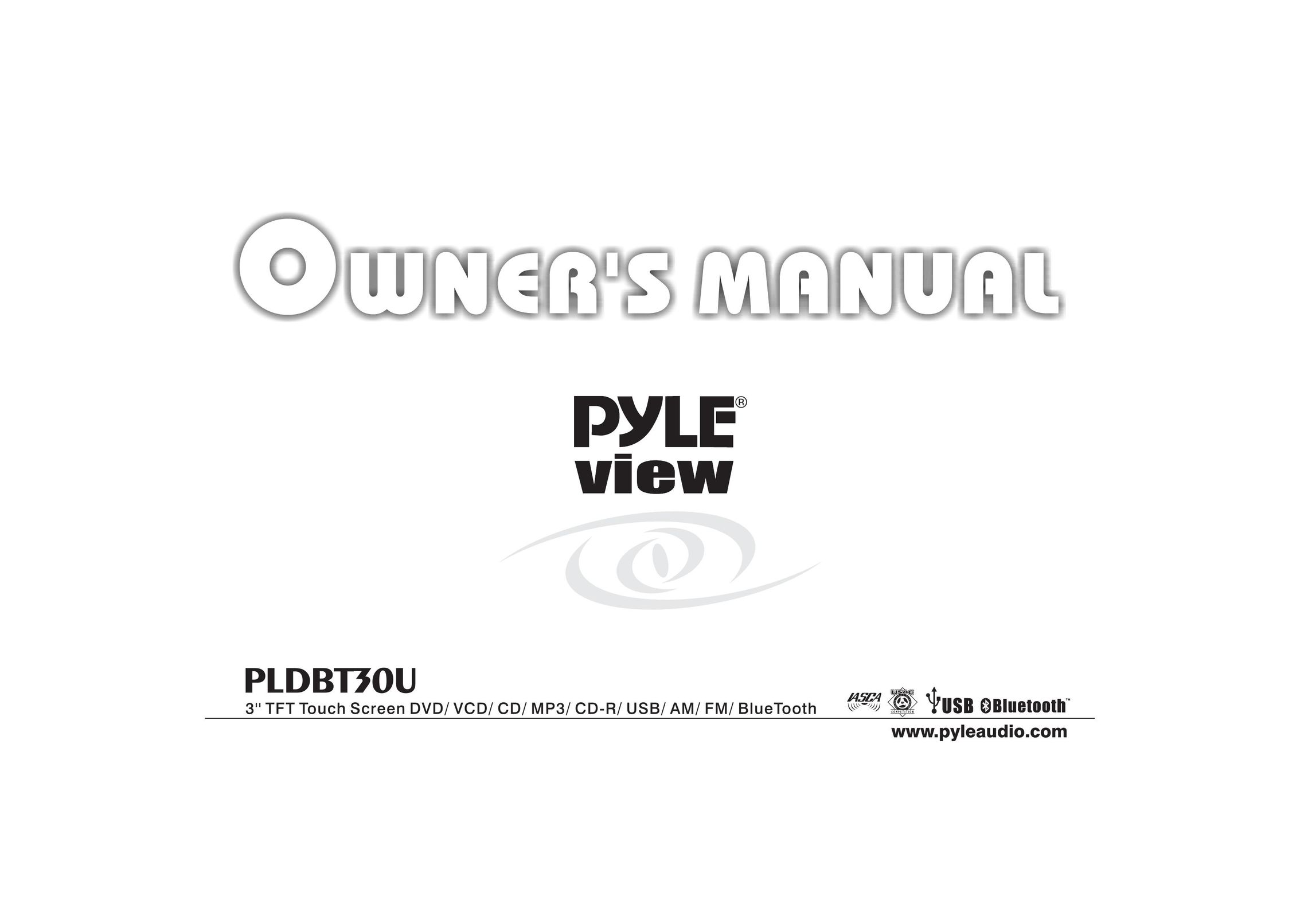 PYLE Audio PLDBT30U Car Video System User Manual