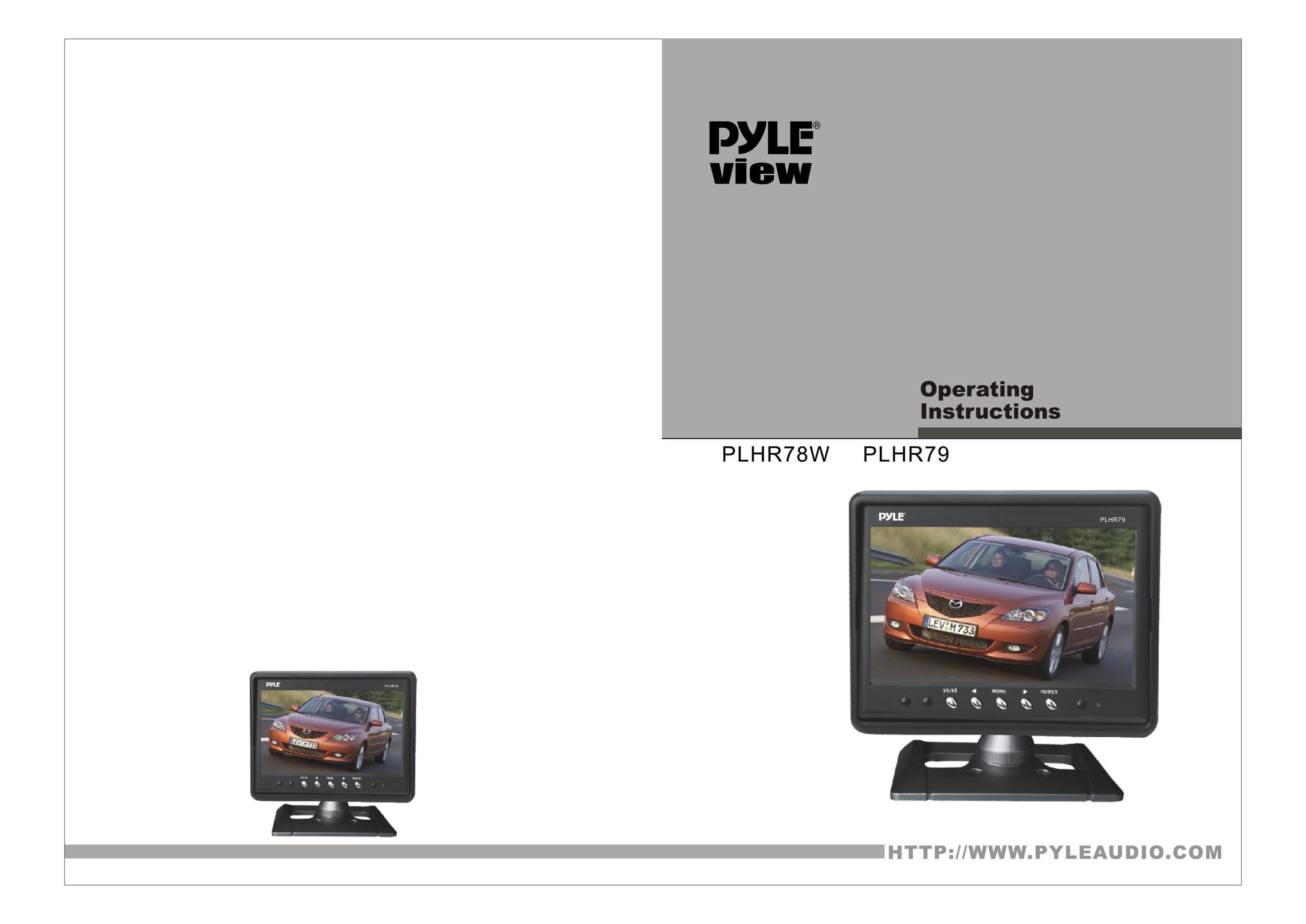 PYLE Audio PLHR79 Car Video System User Manual