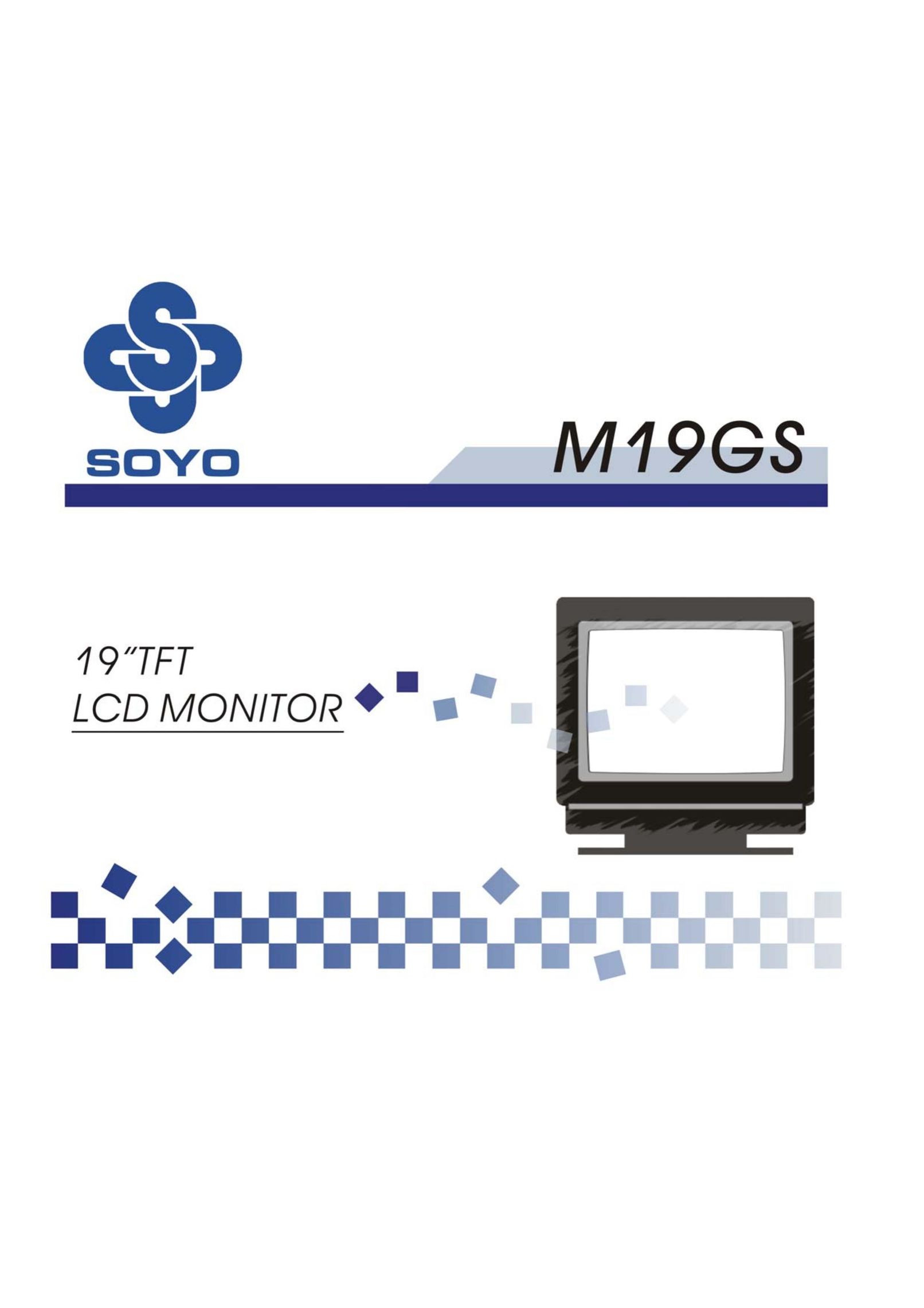 SOYO M19GS Car Video System User Manual