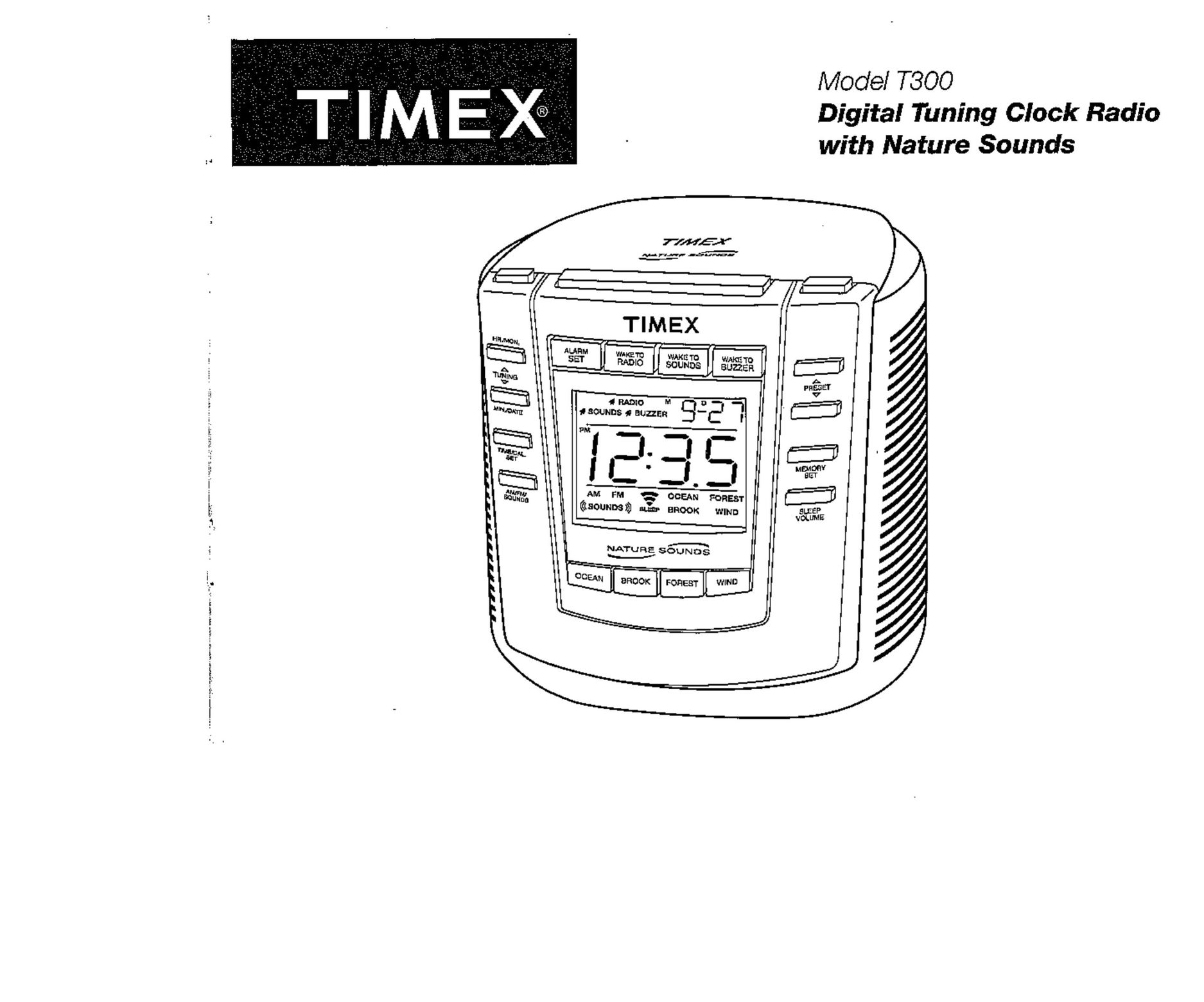 Timex T300 Car Video System User Manual