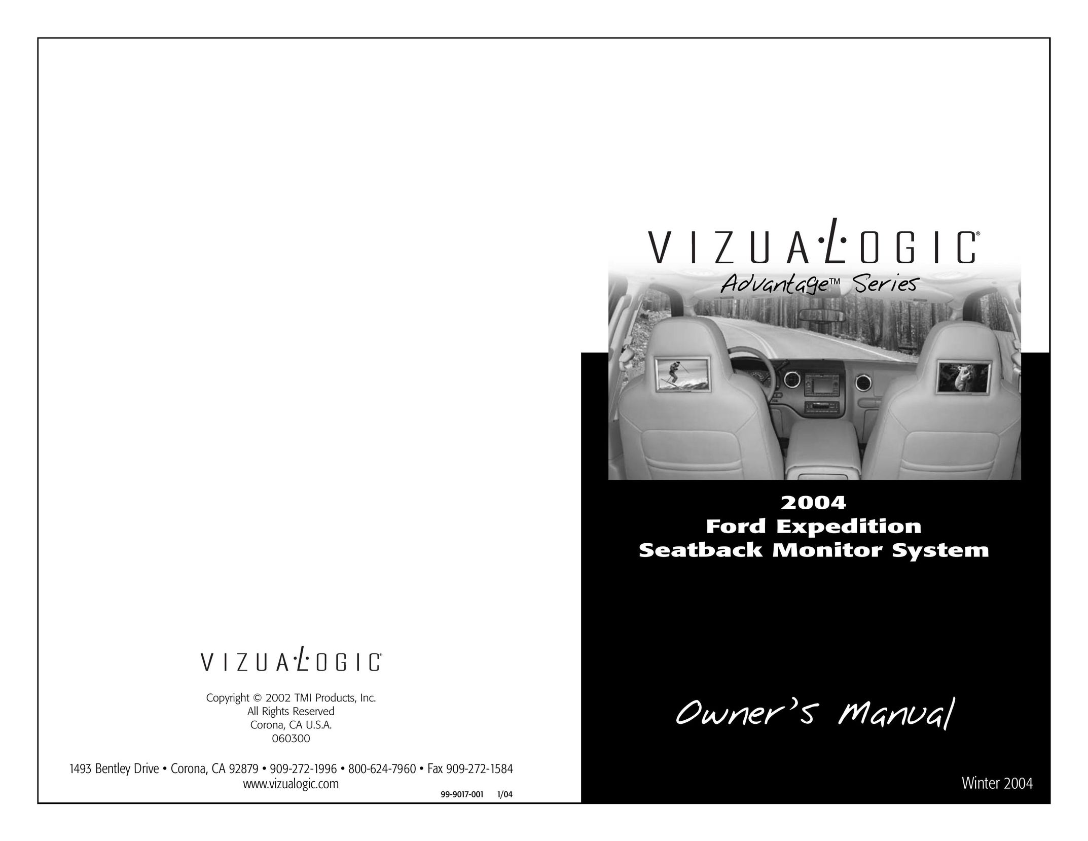 Vizualogic 2004 Car Video System User Manual