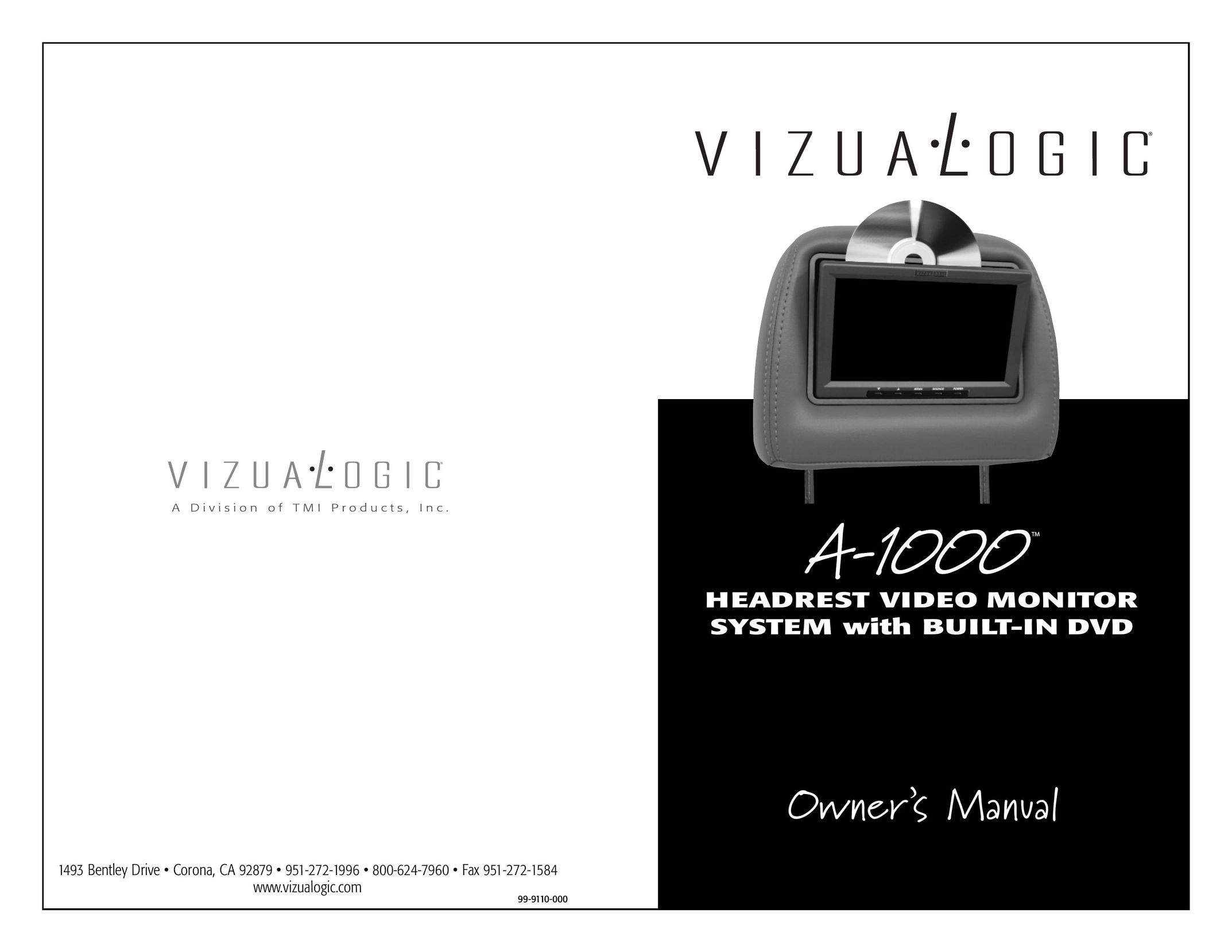 Vizualogic A1000 Car Video System User Manual