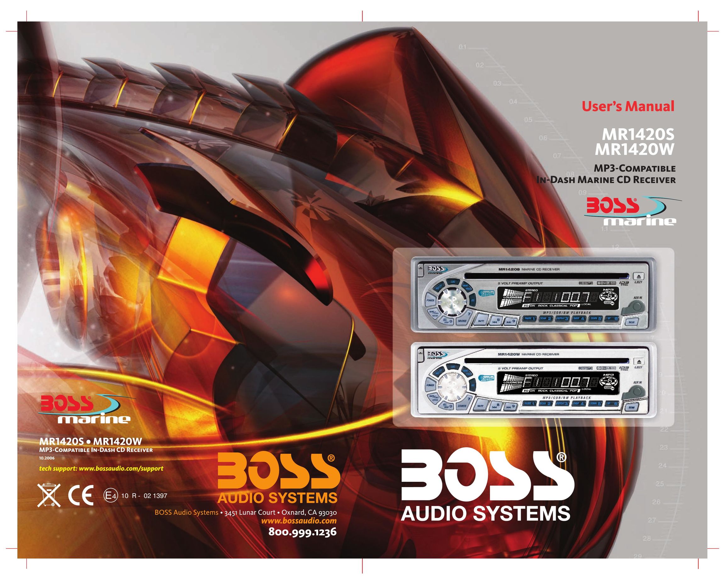 Boss Audio Systems MR1420S Carrying Case User Manual