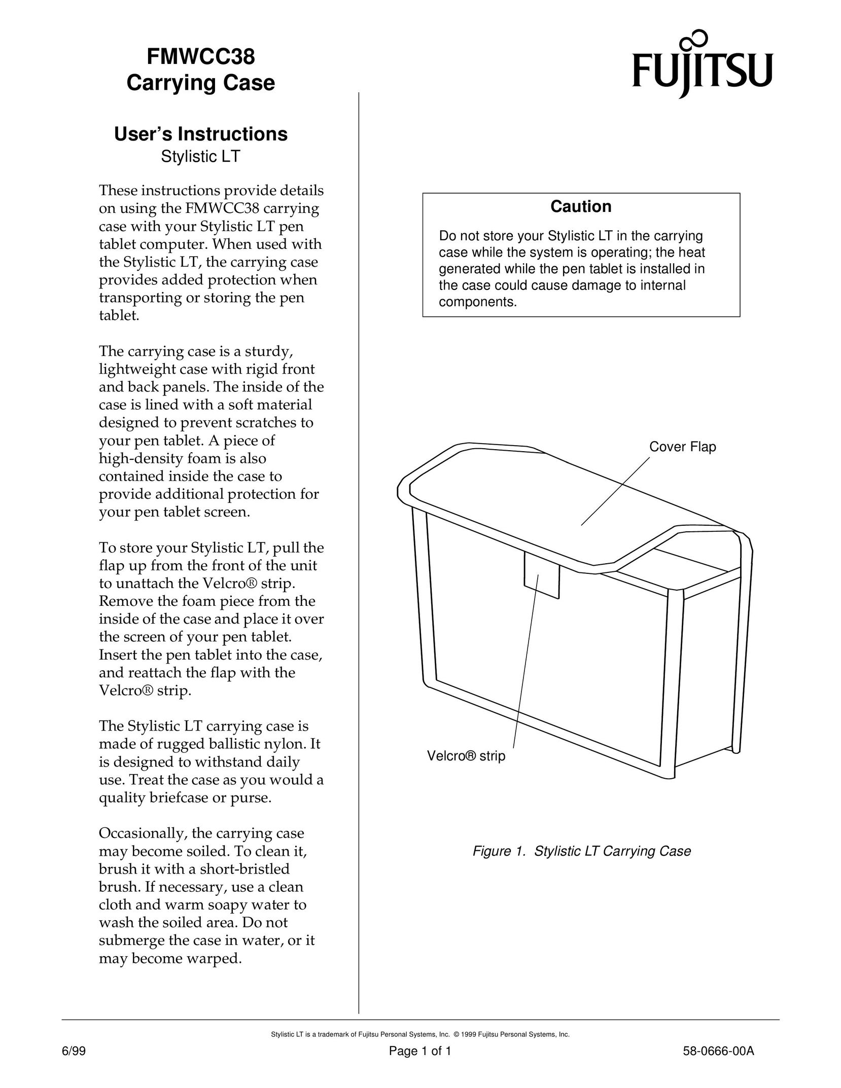 Fujitsu FMWCC38 Carrying Case User Manual