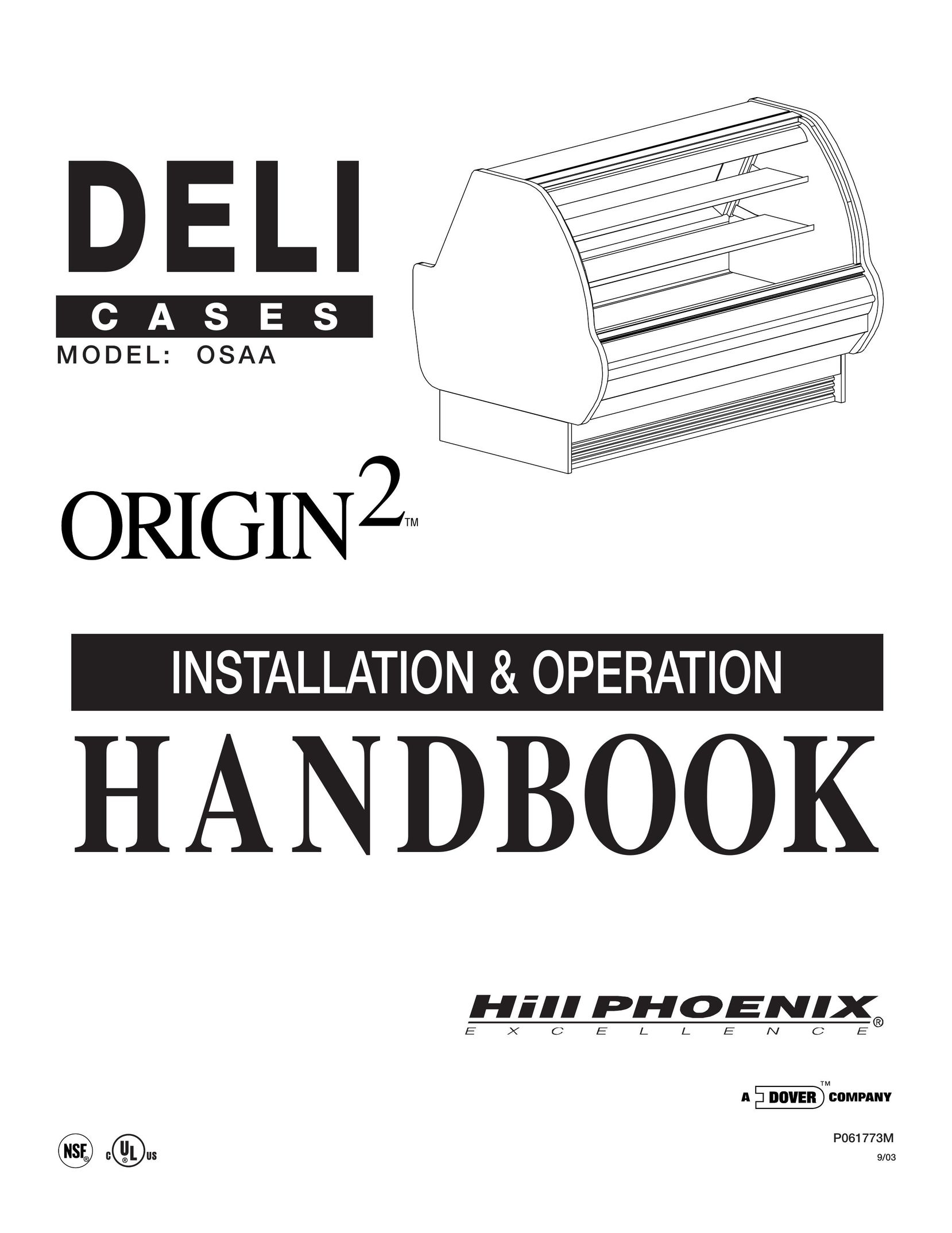 Hill Phoenix OSAA Carrying Case User Manual