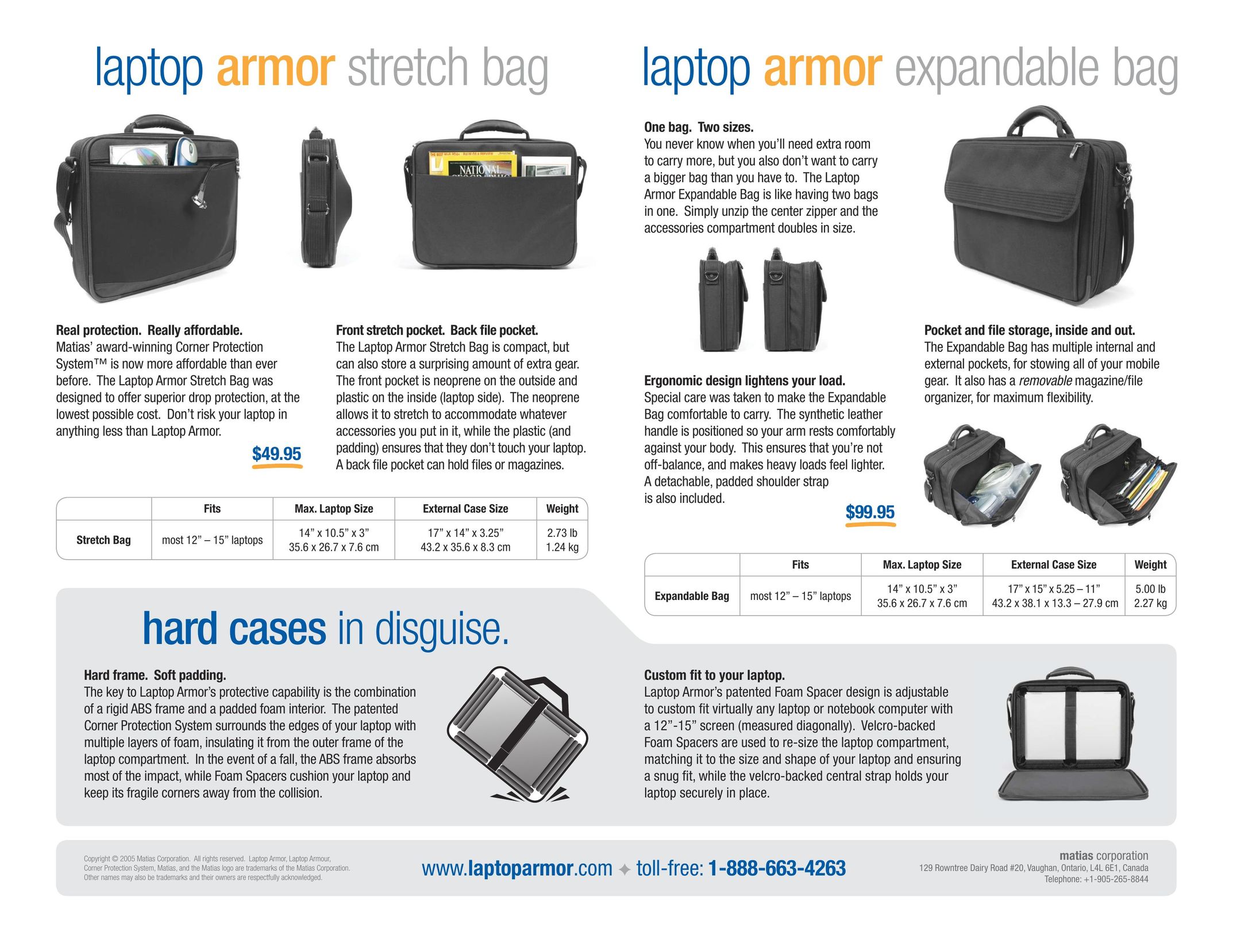 Matias Laptop Armor Stretch Bag Carrying Case User Manual