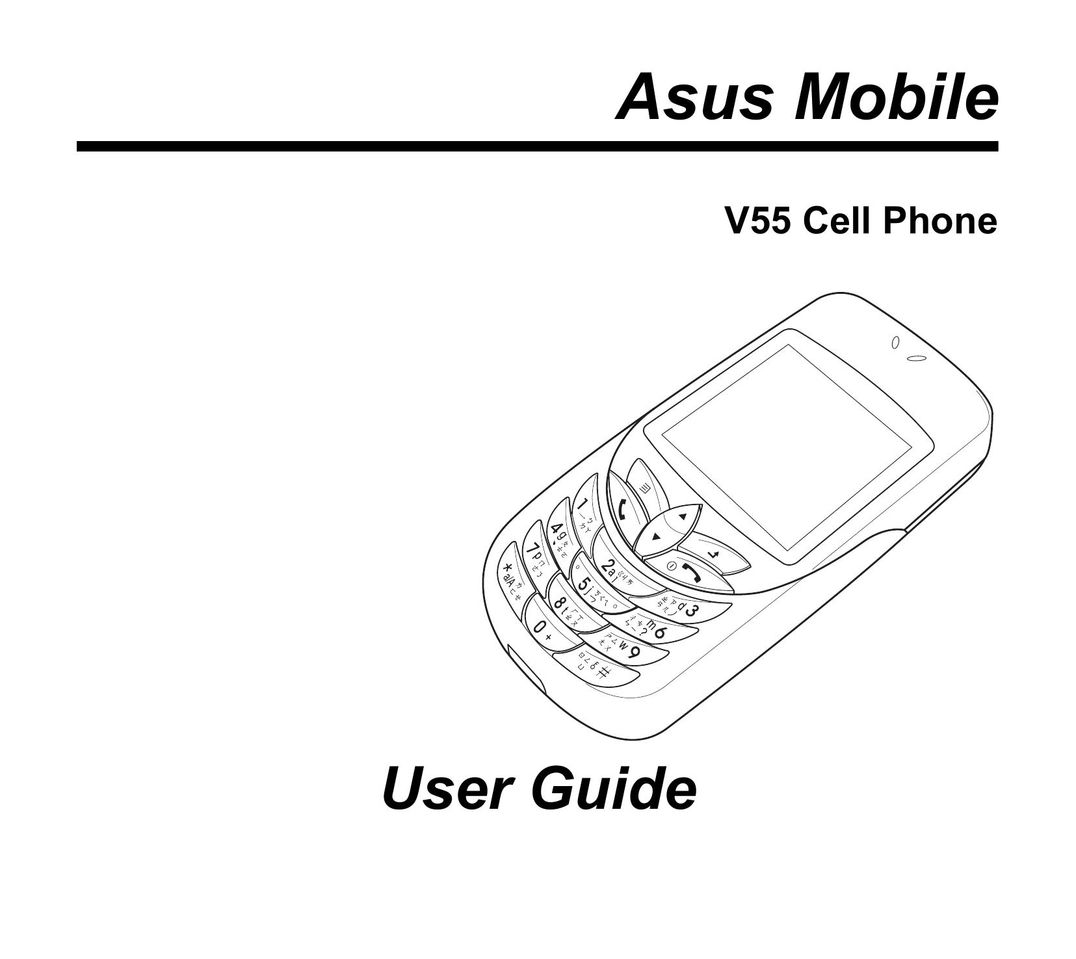 Asus V55 Cell Phone User Manual