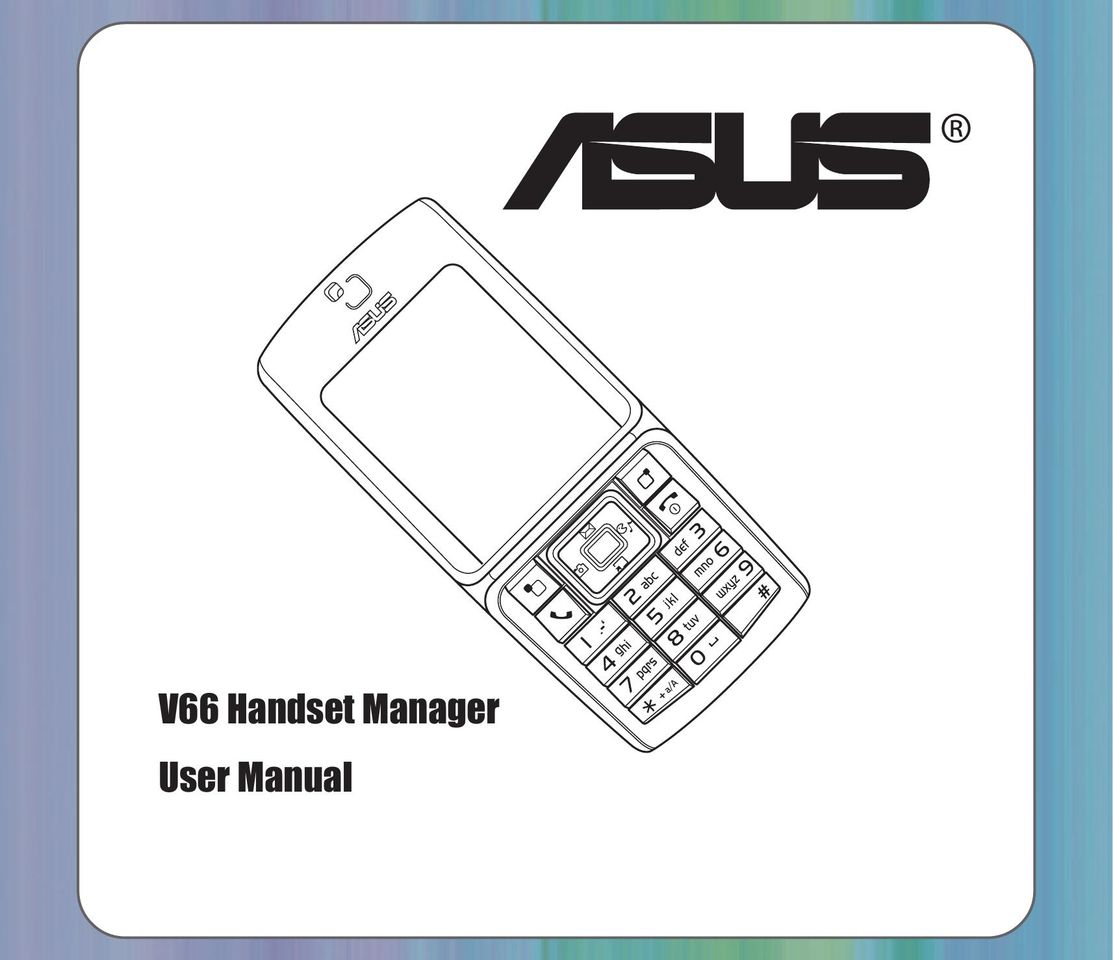 Asus V66 Cell Phone User Manual