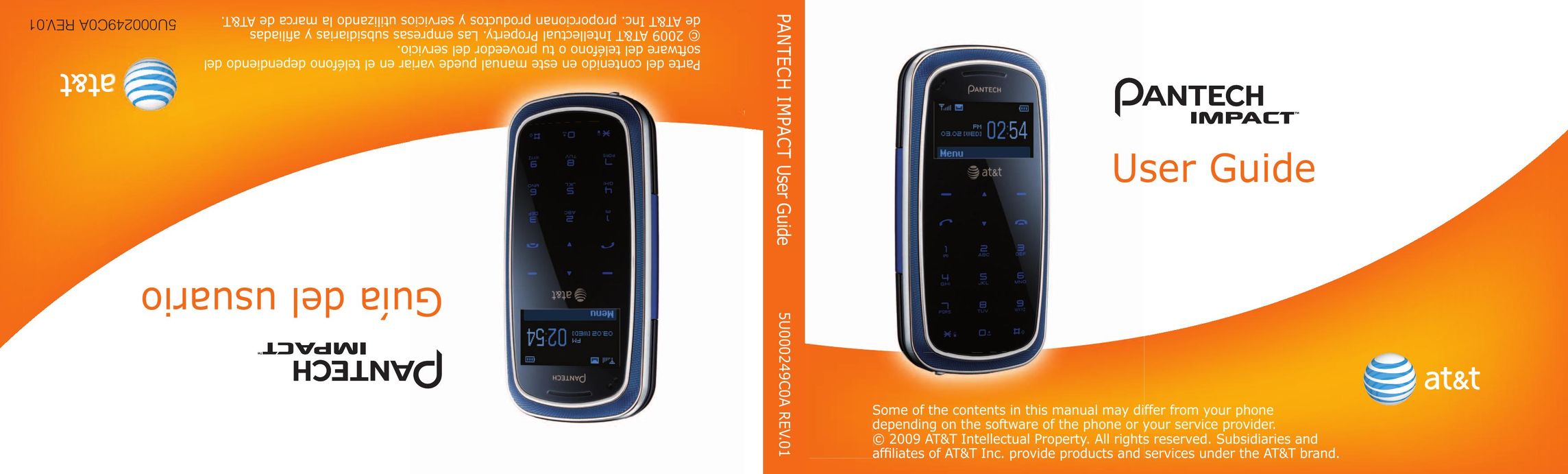AT&T 5U000249C0A Cell Phone User Manual