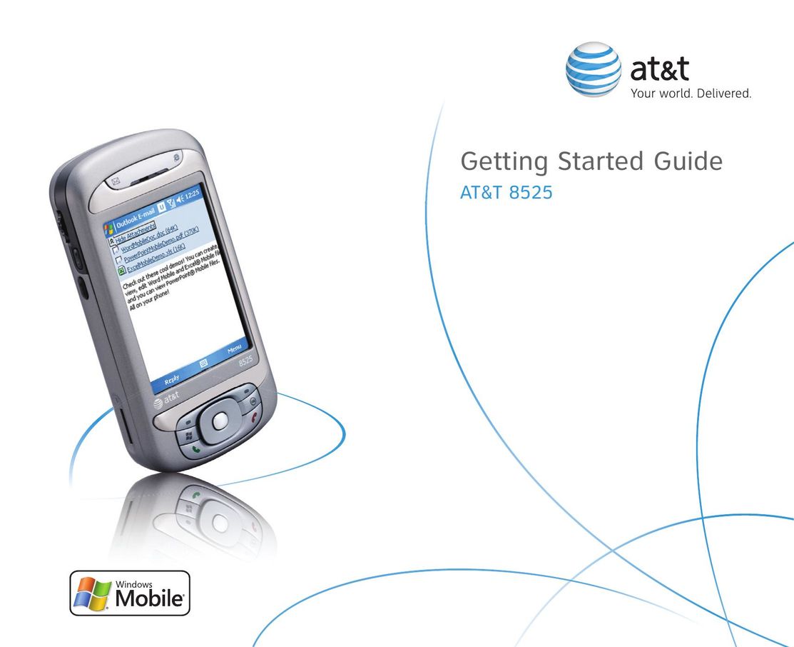 AT&T 855 Cell Phone User Manual