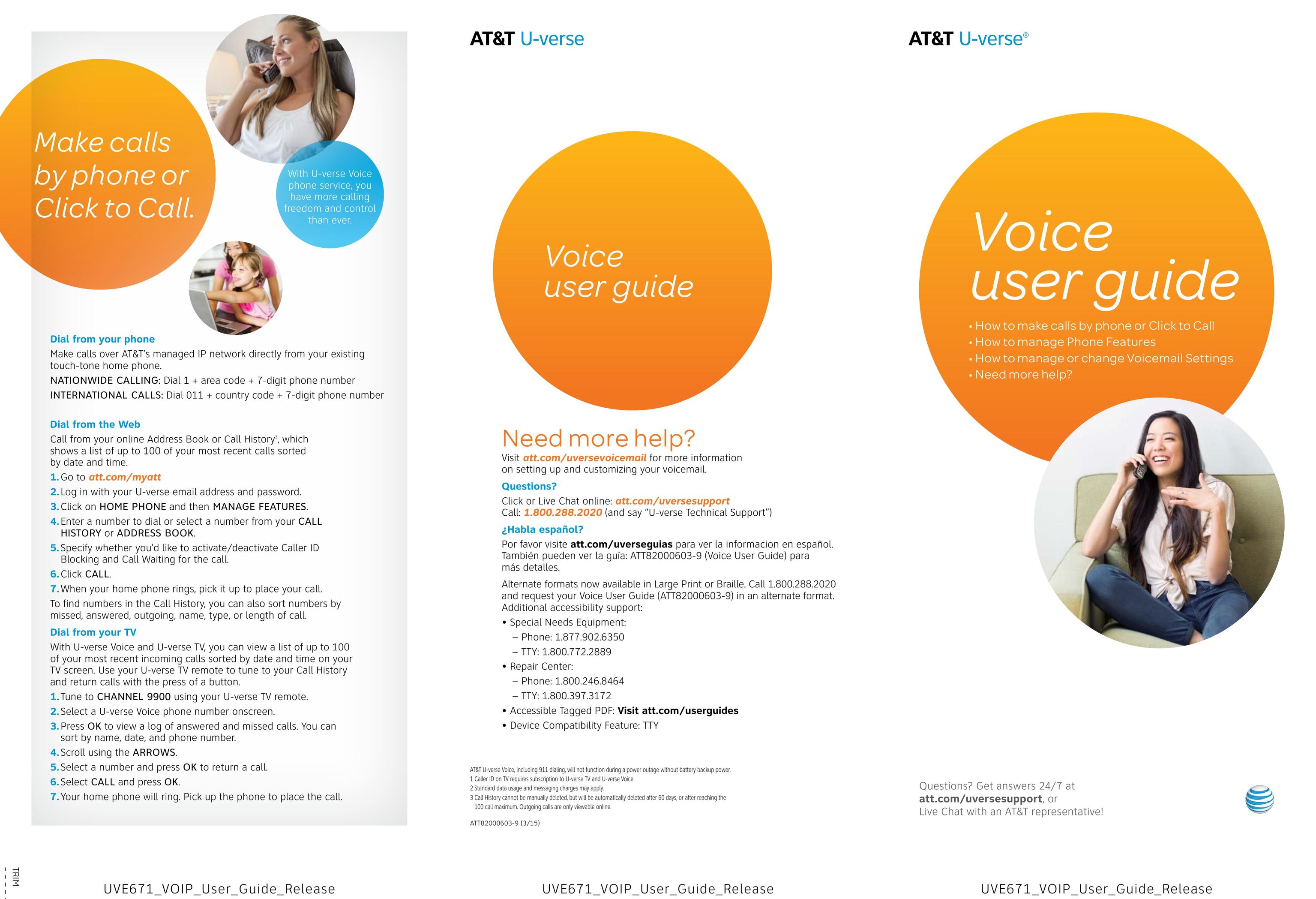 AT&T UVE671 Cell Phone User Manual
